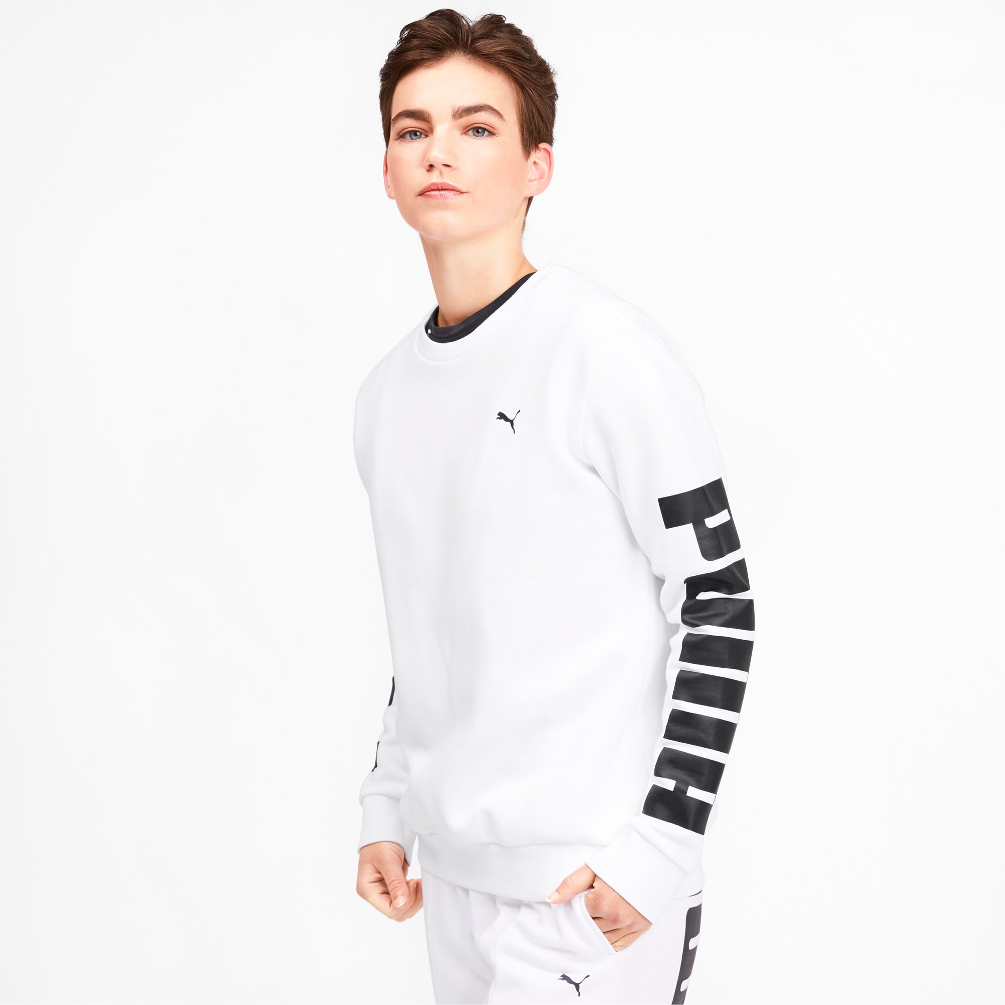 puma grey sweatshirt womens