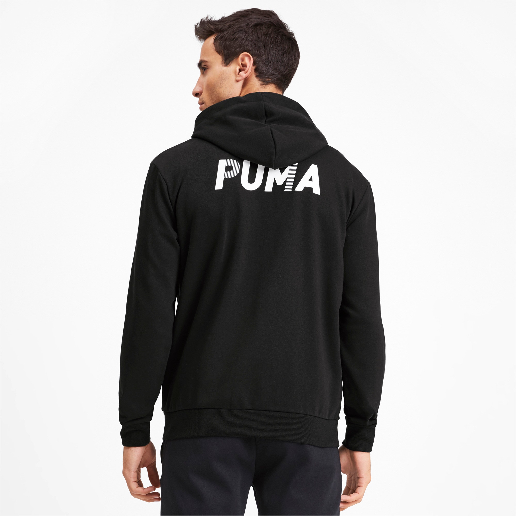 Modern Sports Full Zip Men's Hoodie | Puma Black | PUMA Loungewear 