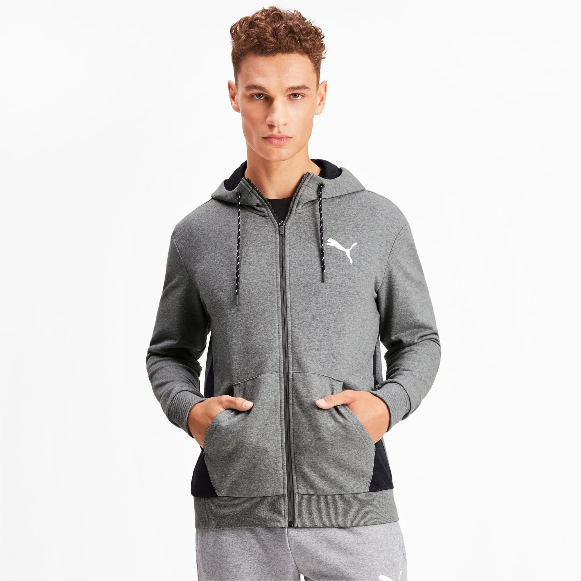 puma modern sports hooded jacket