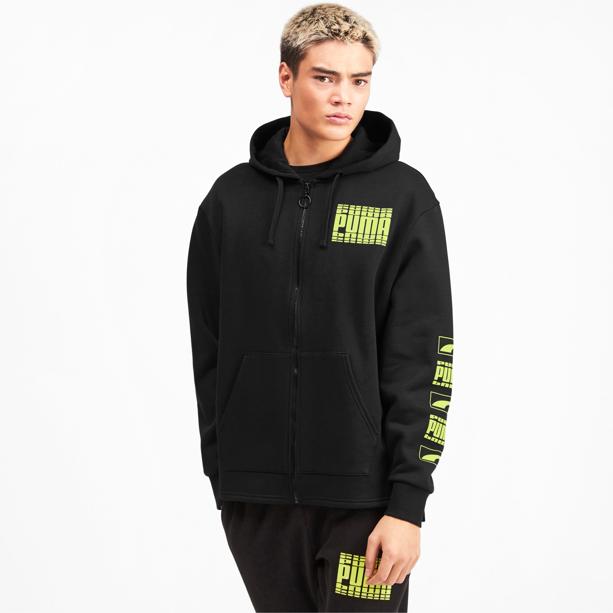 Puma rebel bold hoodie clearance