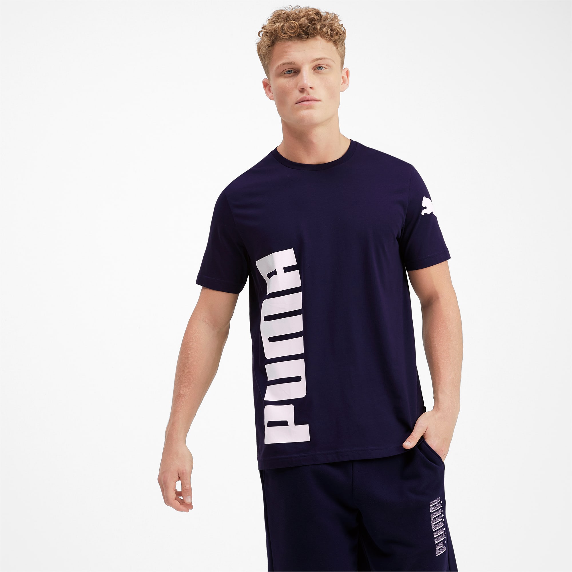 puma big logo t shirt