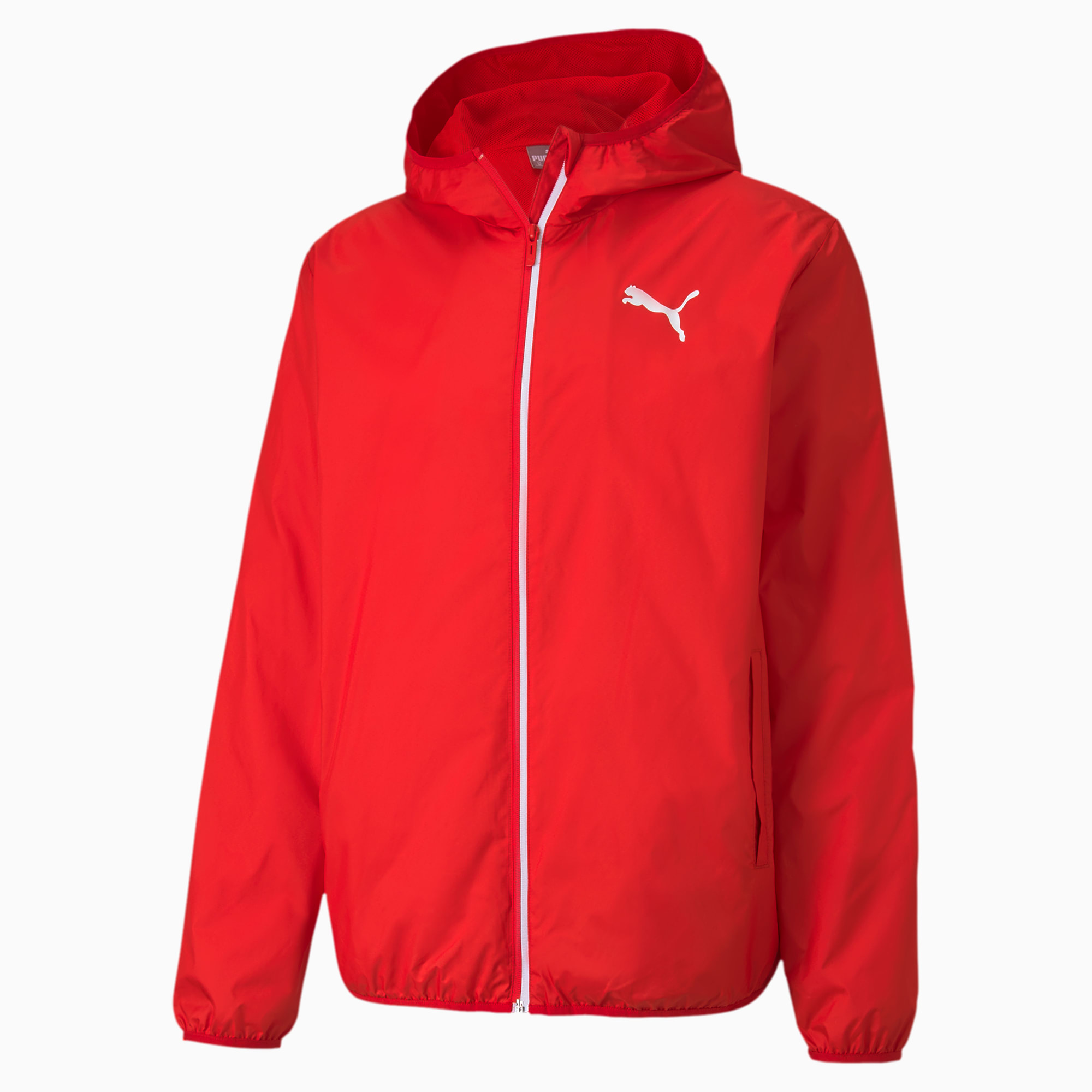 red puma windbreaker