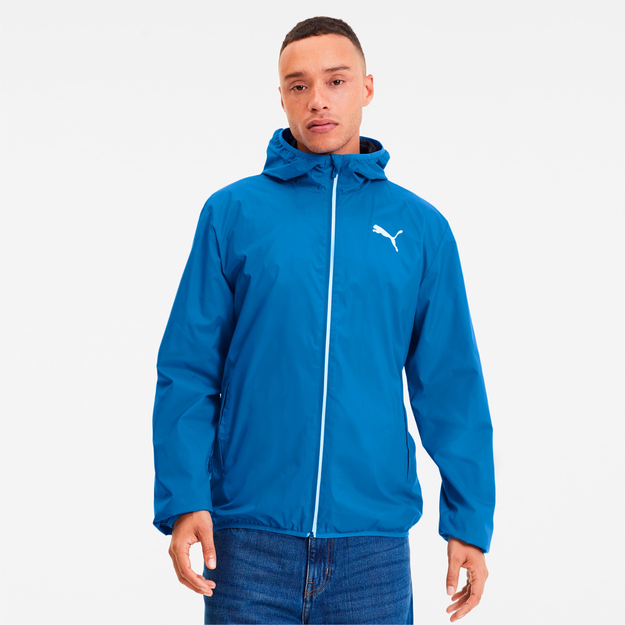 puma windbreaker solid