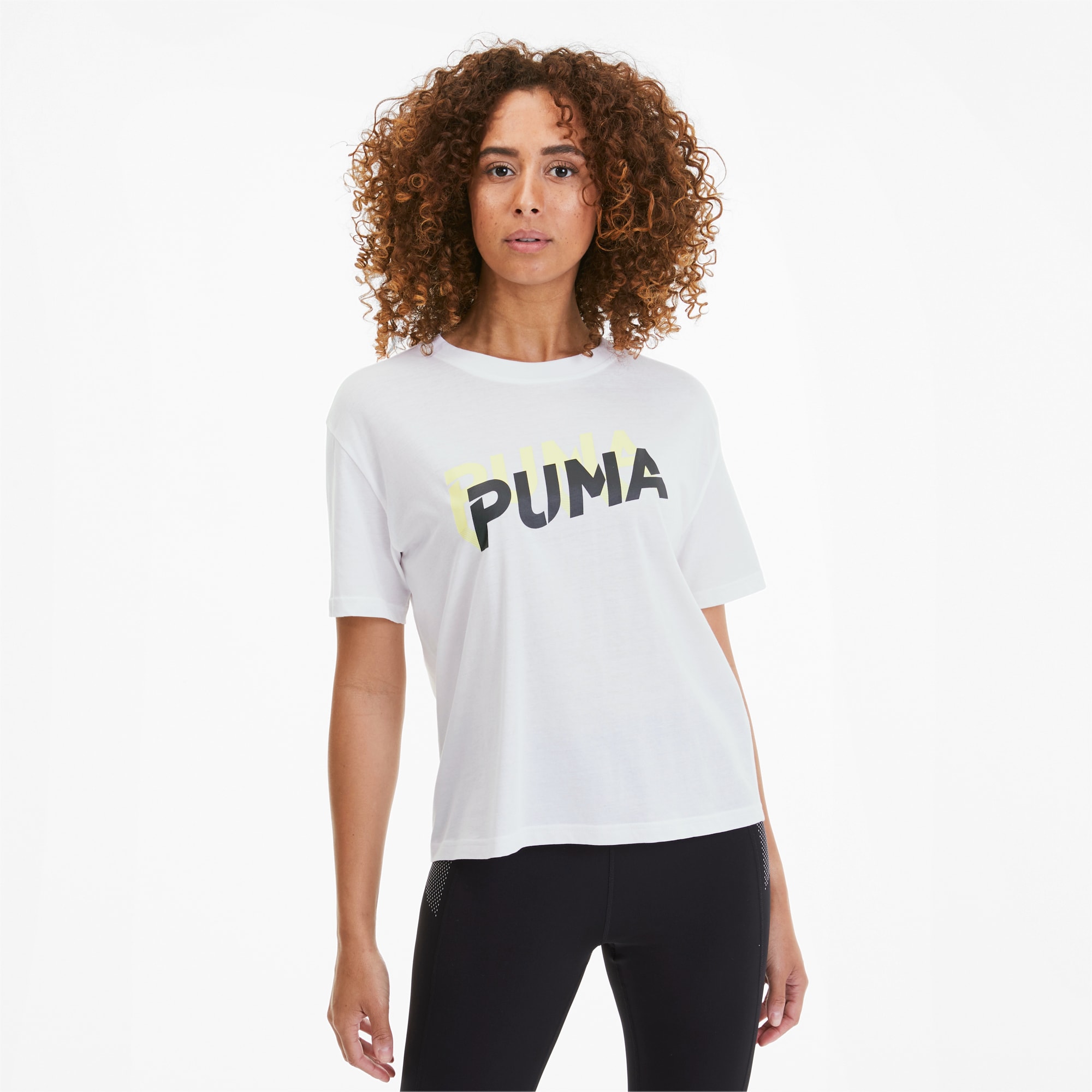 puma modern sport logo tee