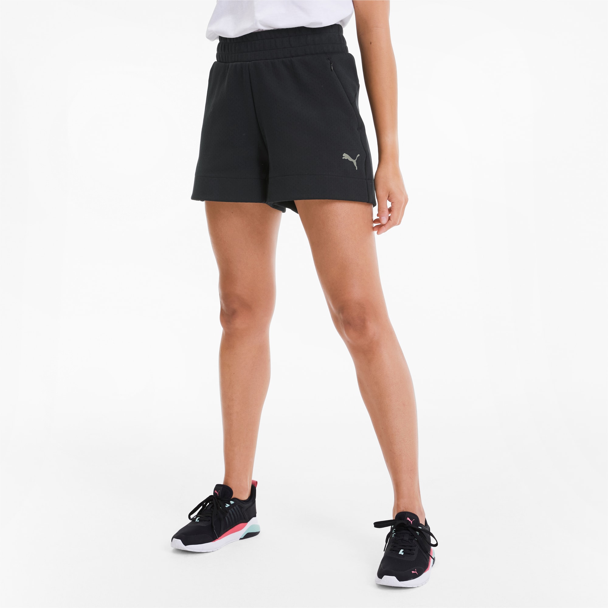 Evostripe Women's Shorts | Puma Black 