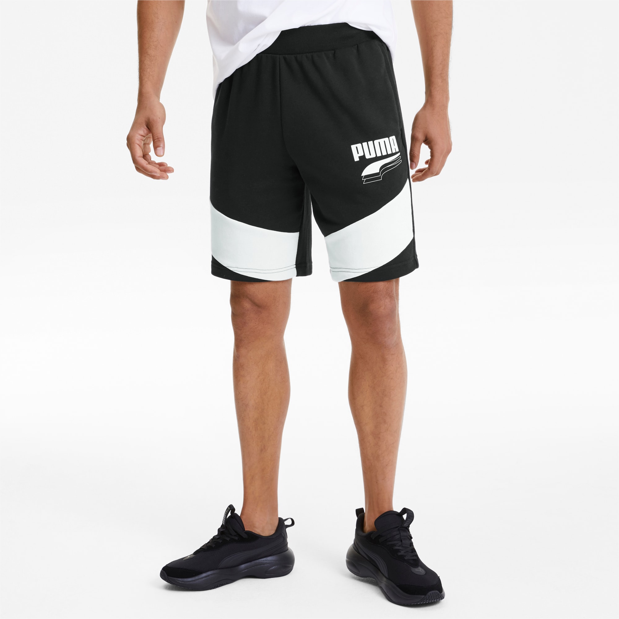 Puma rebel sweat shorts new arrivals