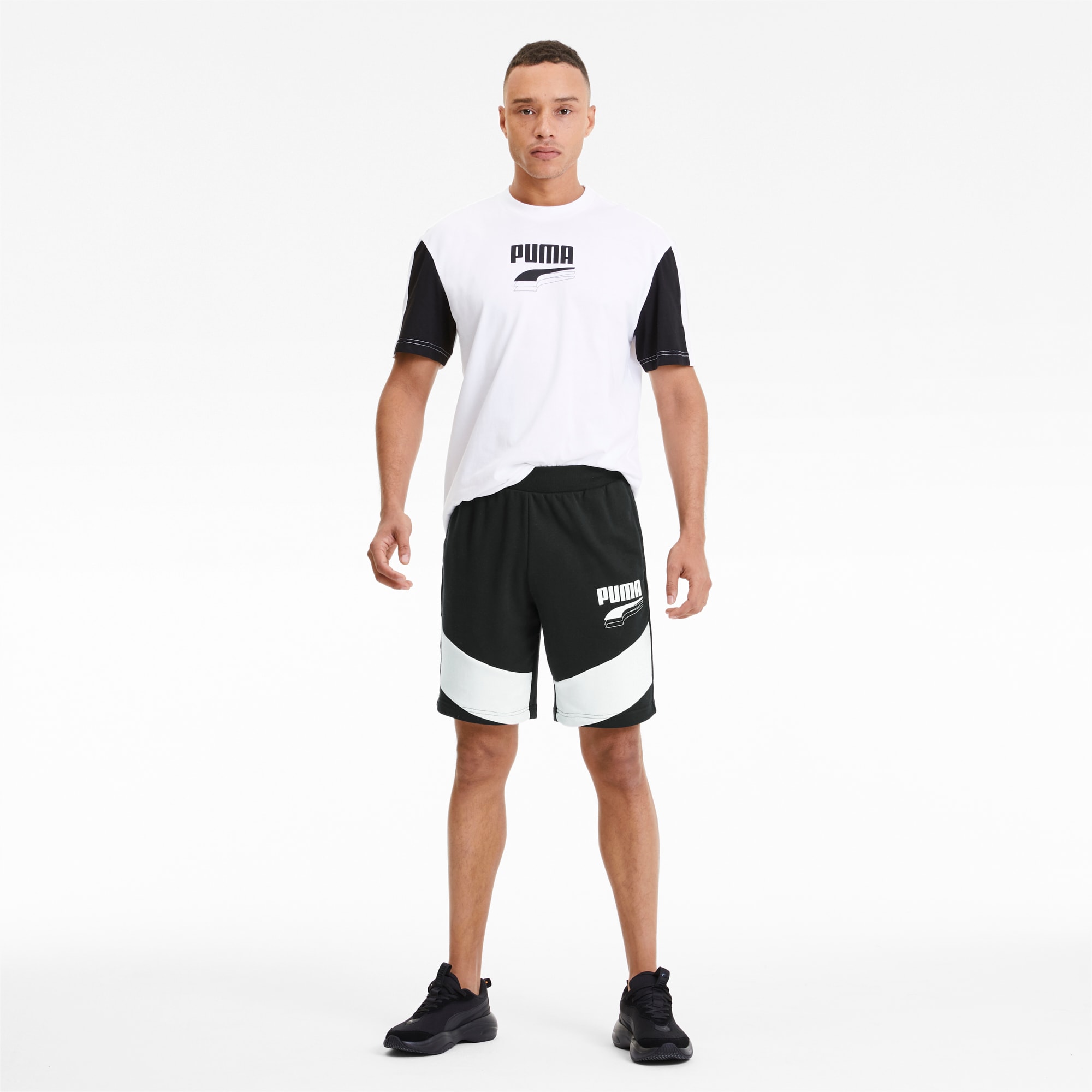Puma rebel store shorts 9