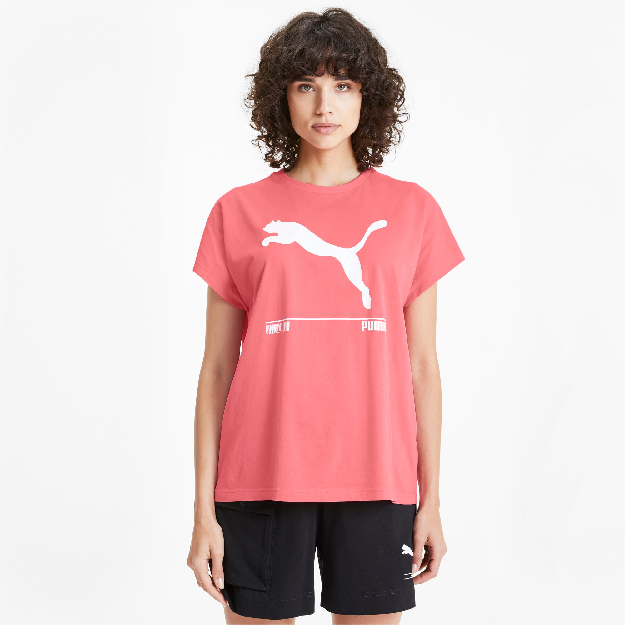 NU-TILITY Women's Tee, Bubblegum, large-SEA