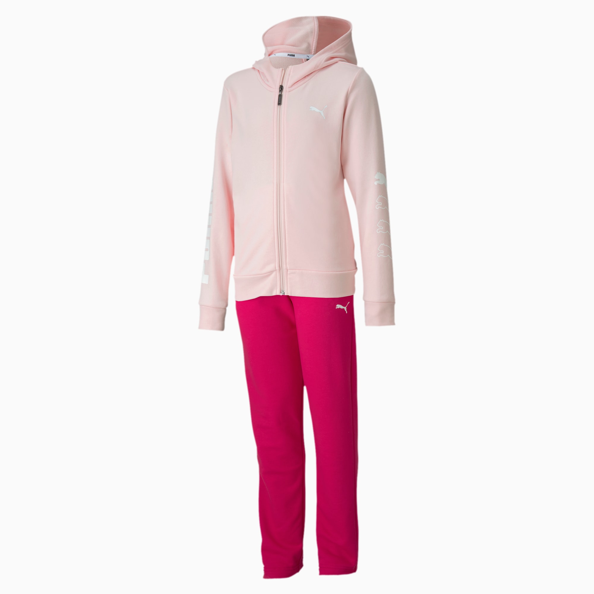 puma hooded sweat suit