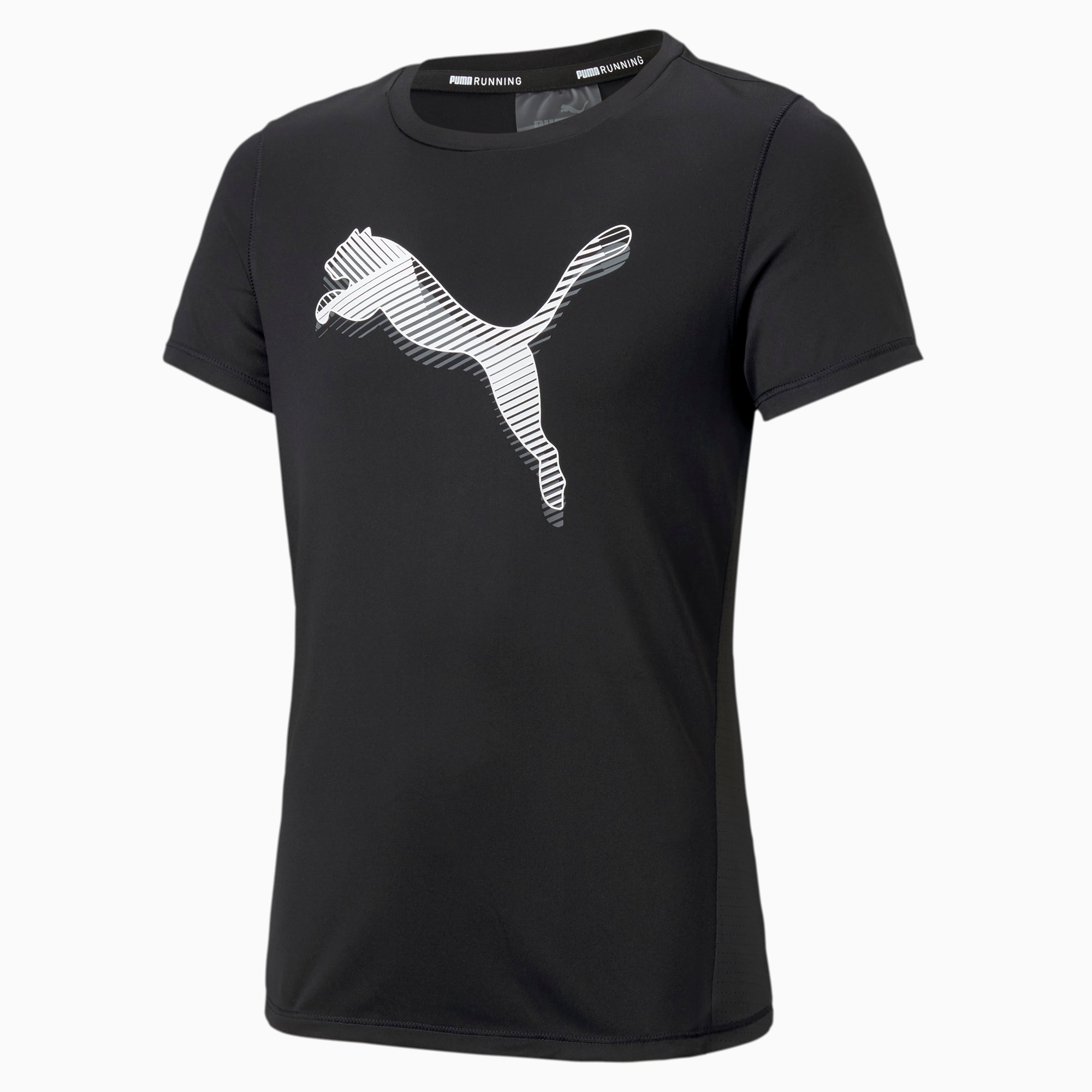 Camiseta de running para niña Runtrain | Puma Black | PUMA Para estar en  casa | PUMA España