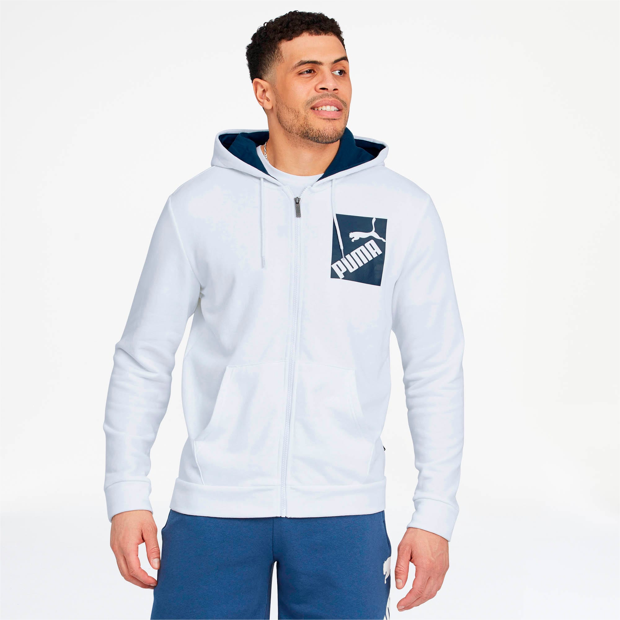puma big logo hoodie