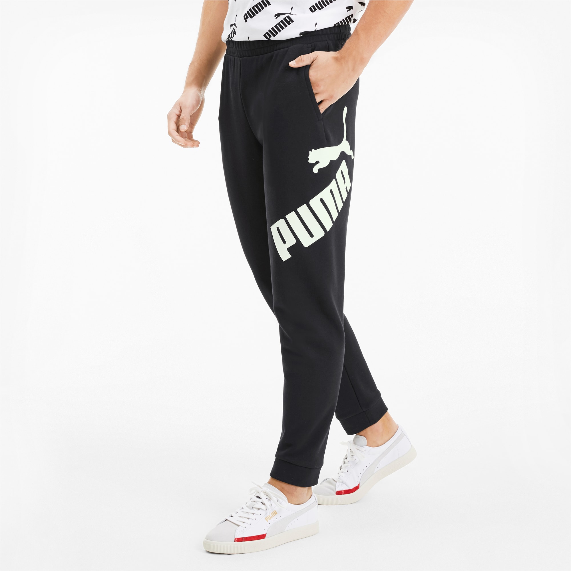 puma big logo pants