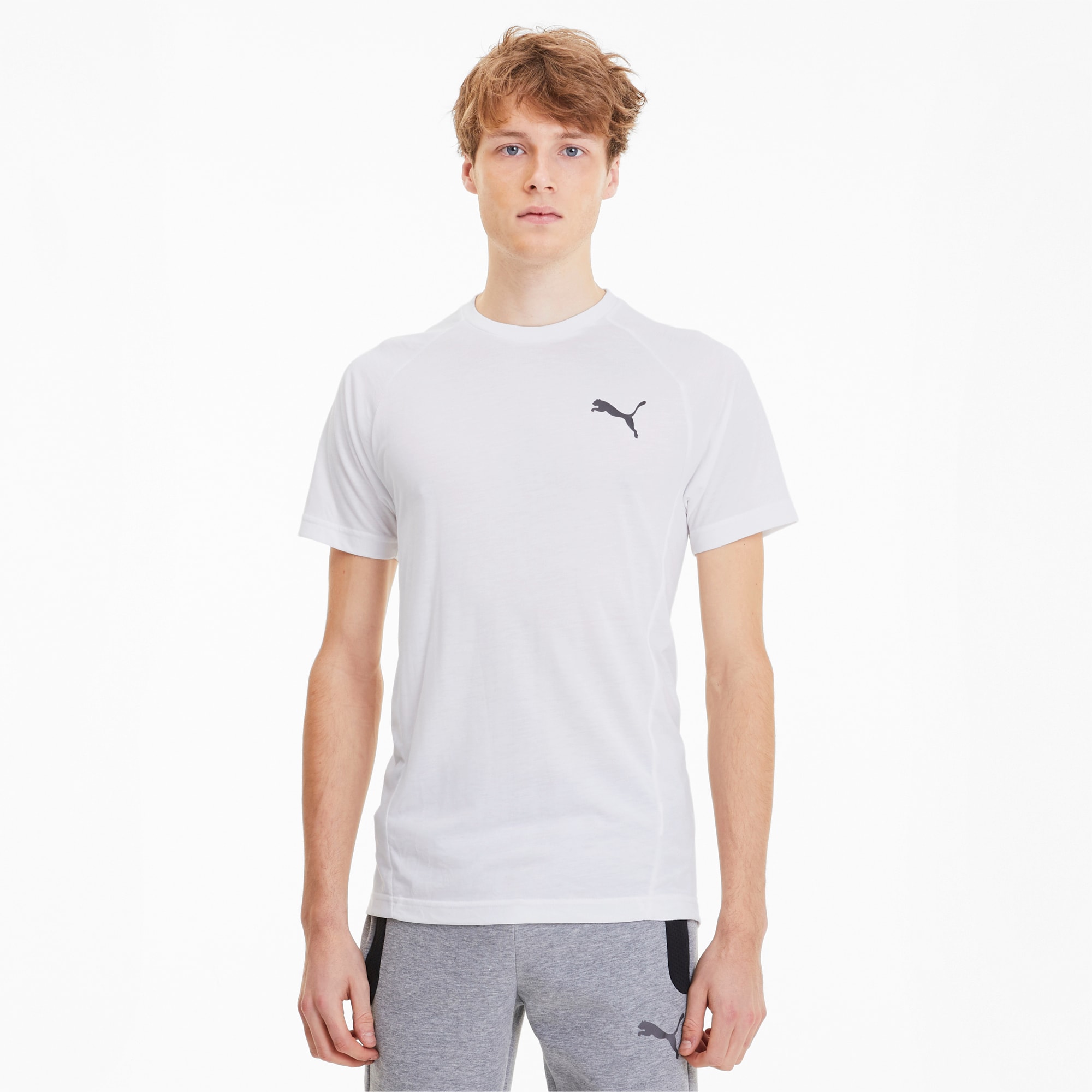 Puma evostripe t shirt sale
