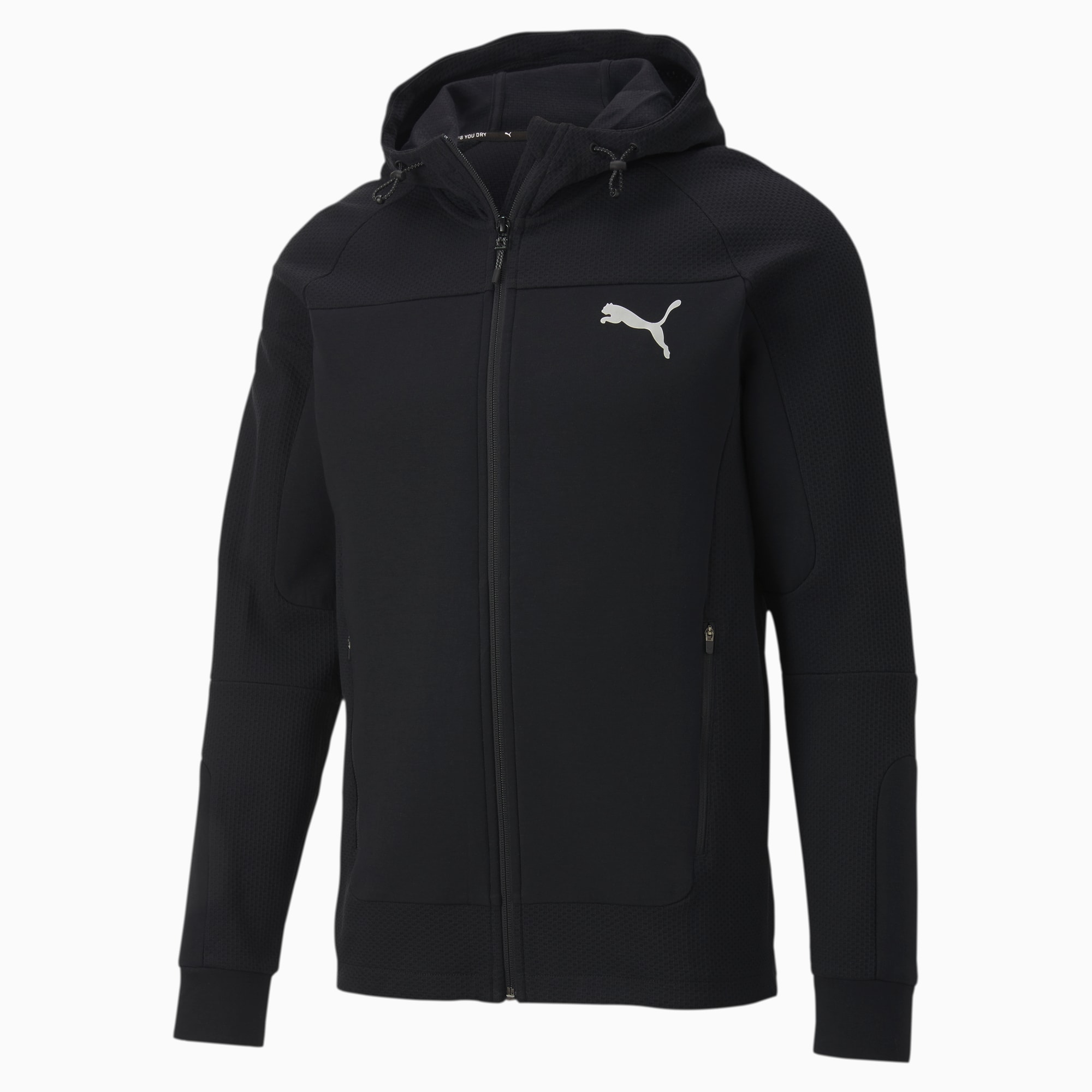 Evostripe Hooded Men S Jacket Puma Black Puma Shoes Puma