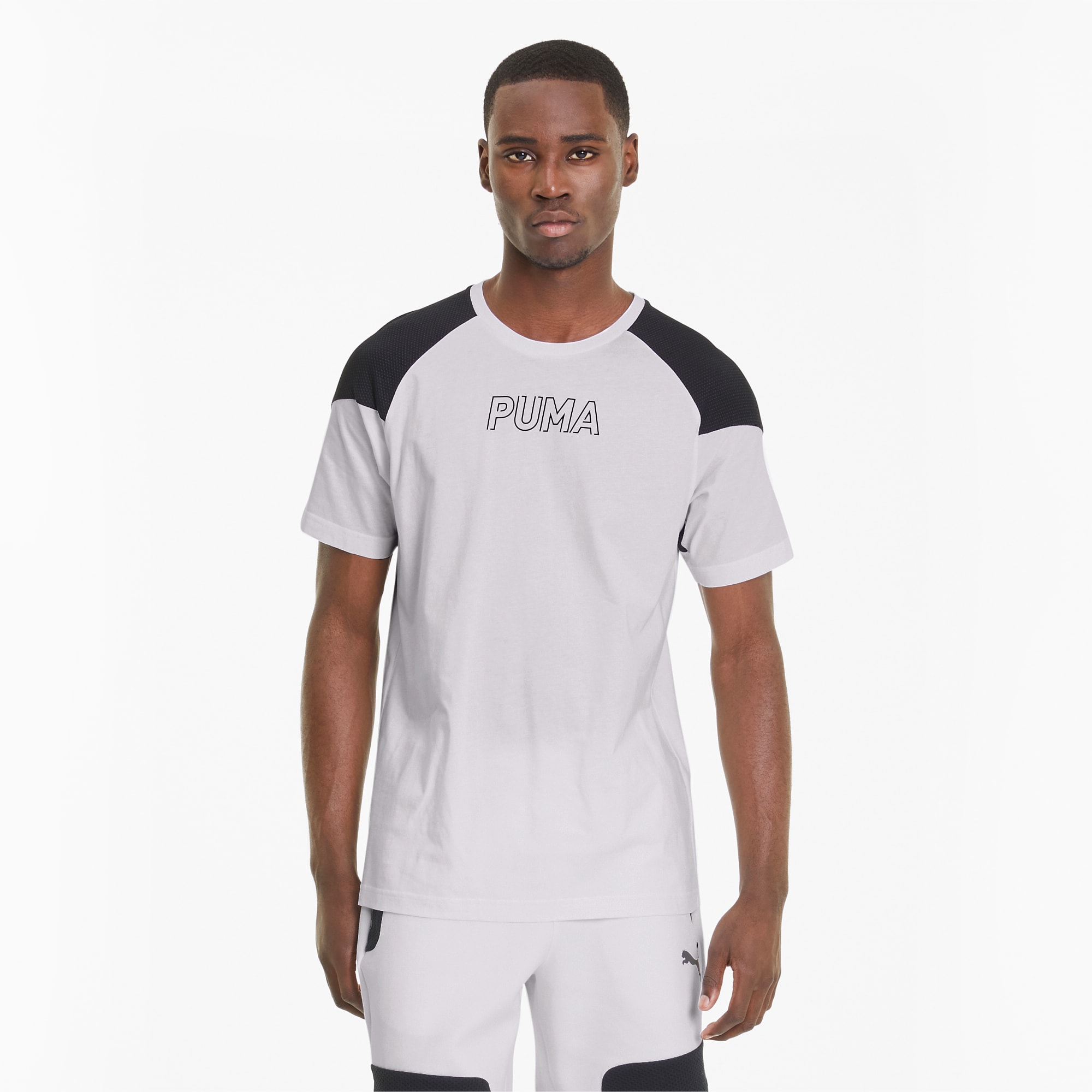 puma white tee