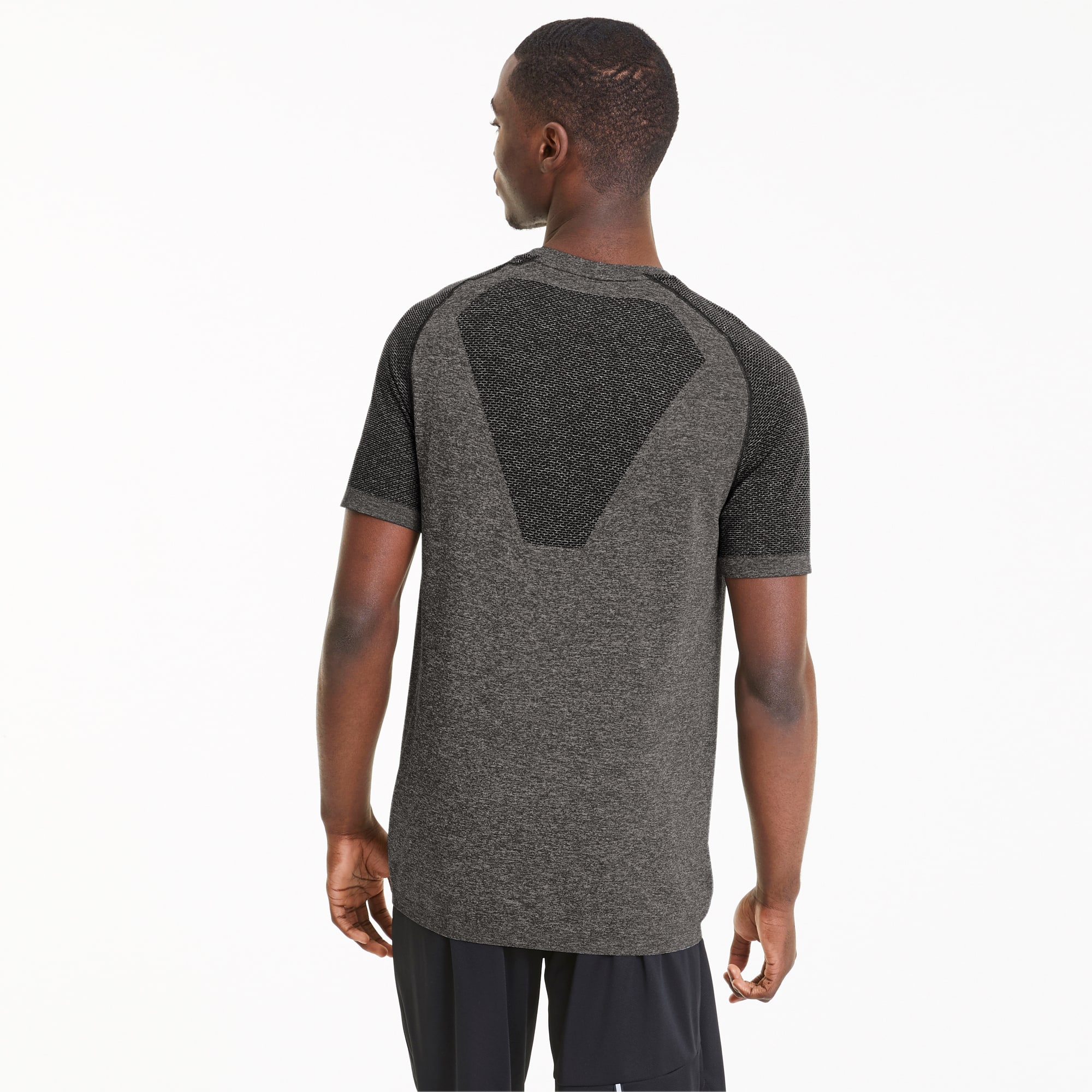 Evoknit Slim Fit Men S Tee Puma Black Puma Shoes Puma United