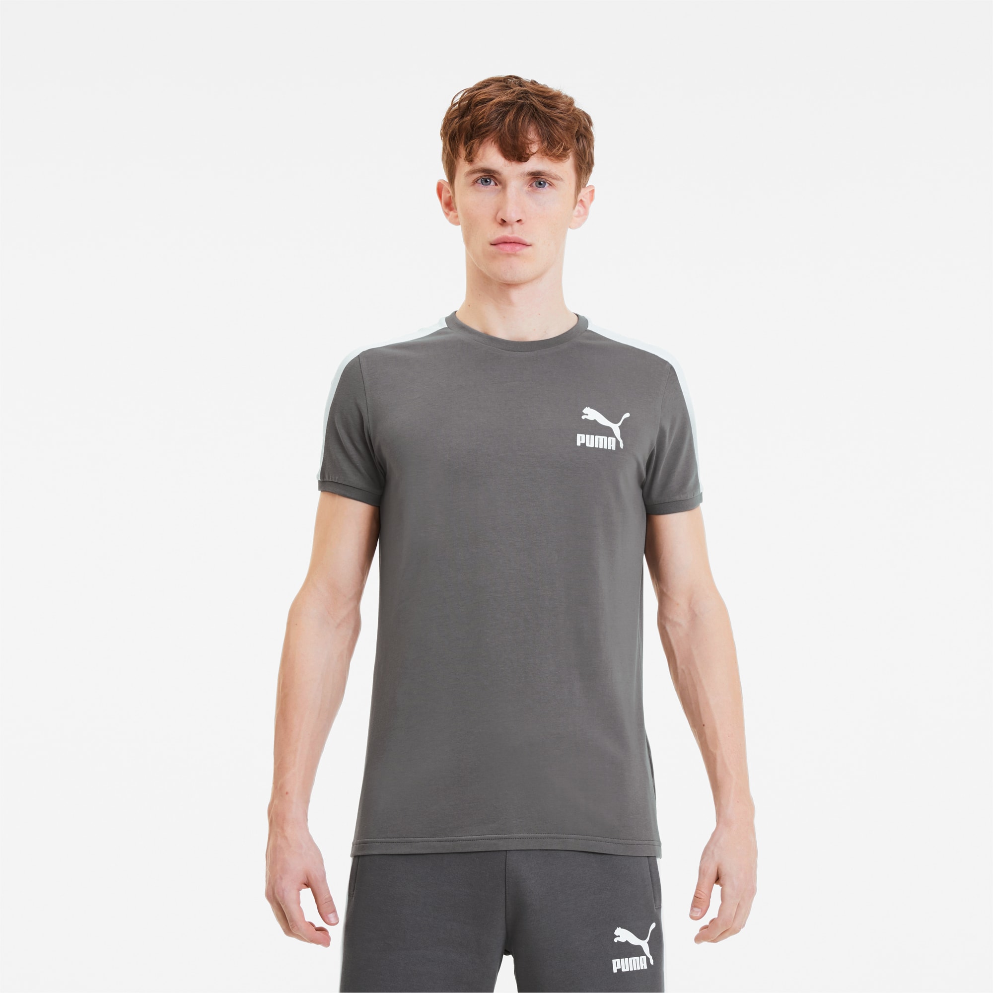 Puma iconic t7 slim tee cheap