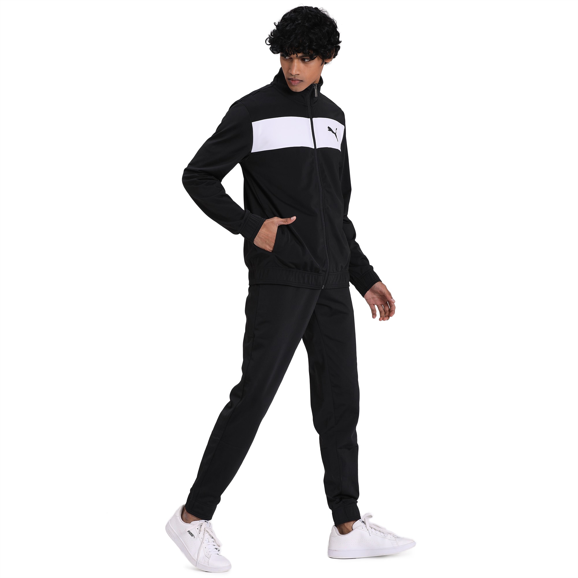 puma techstripe tricot suit cl