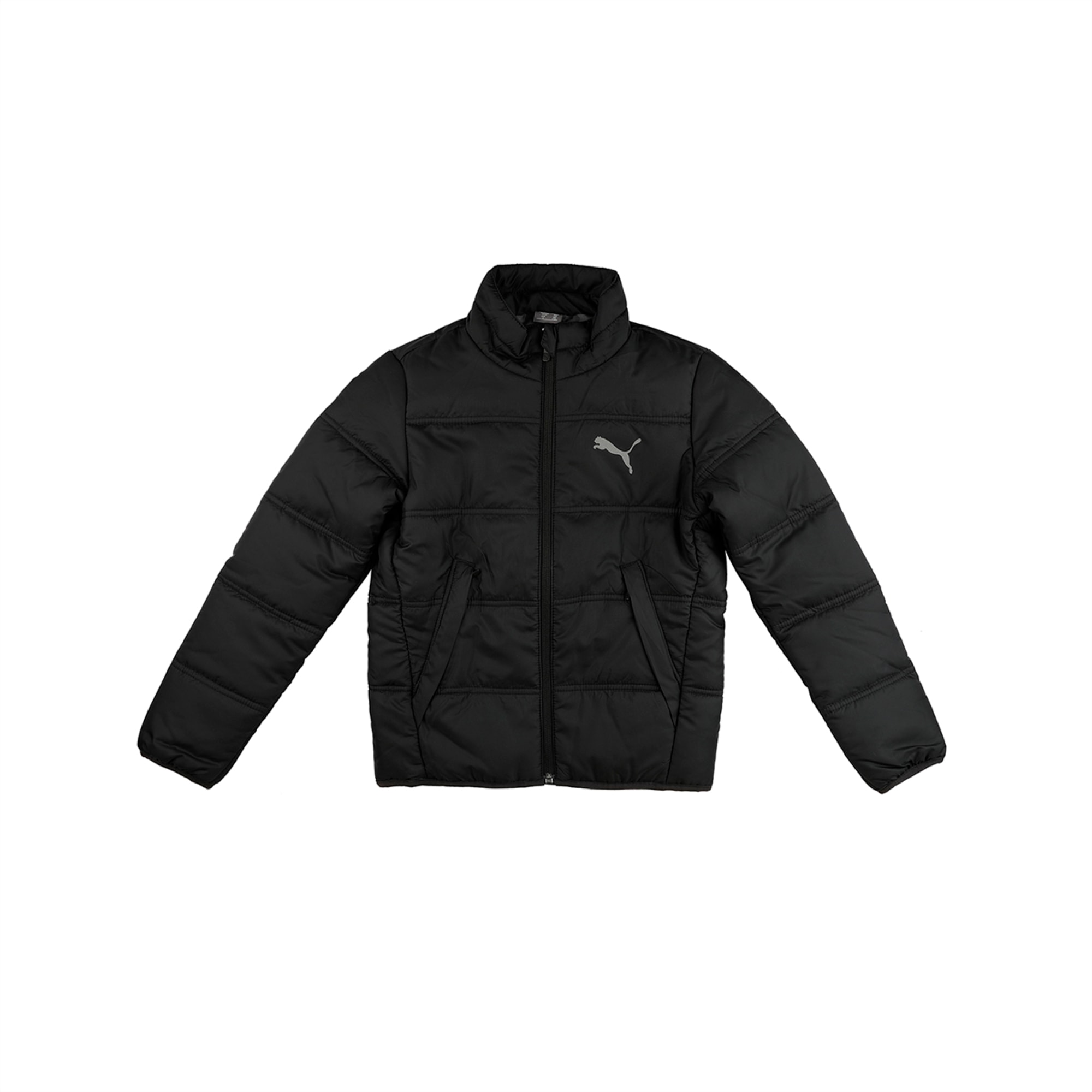 puma black padded jacket