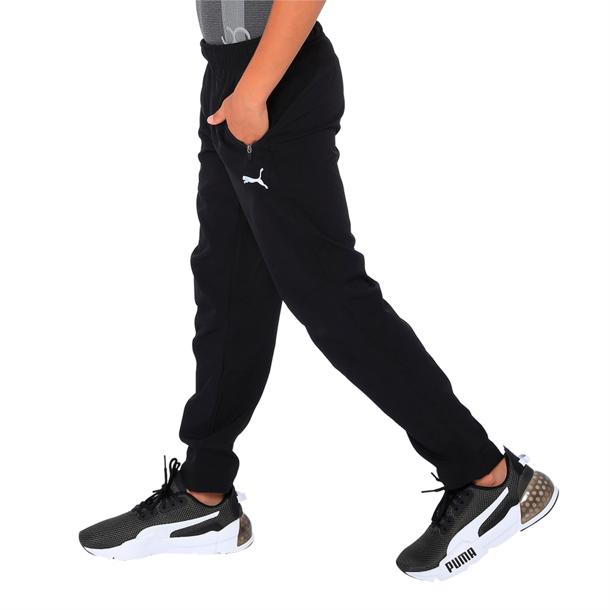 one8 VK Kids' Active Pants, Puma Black, PUMA Shoes