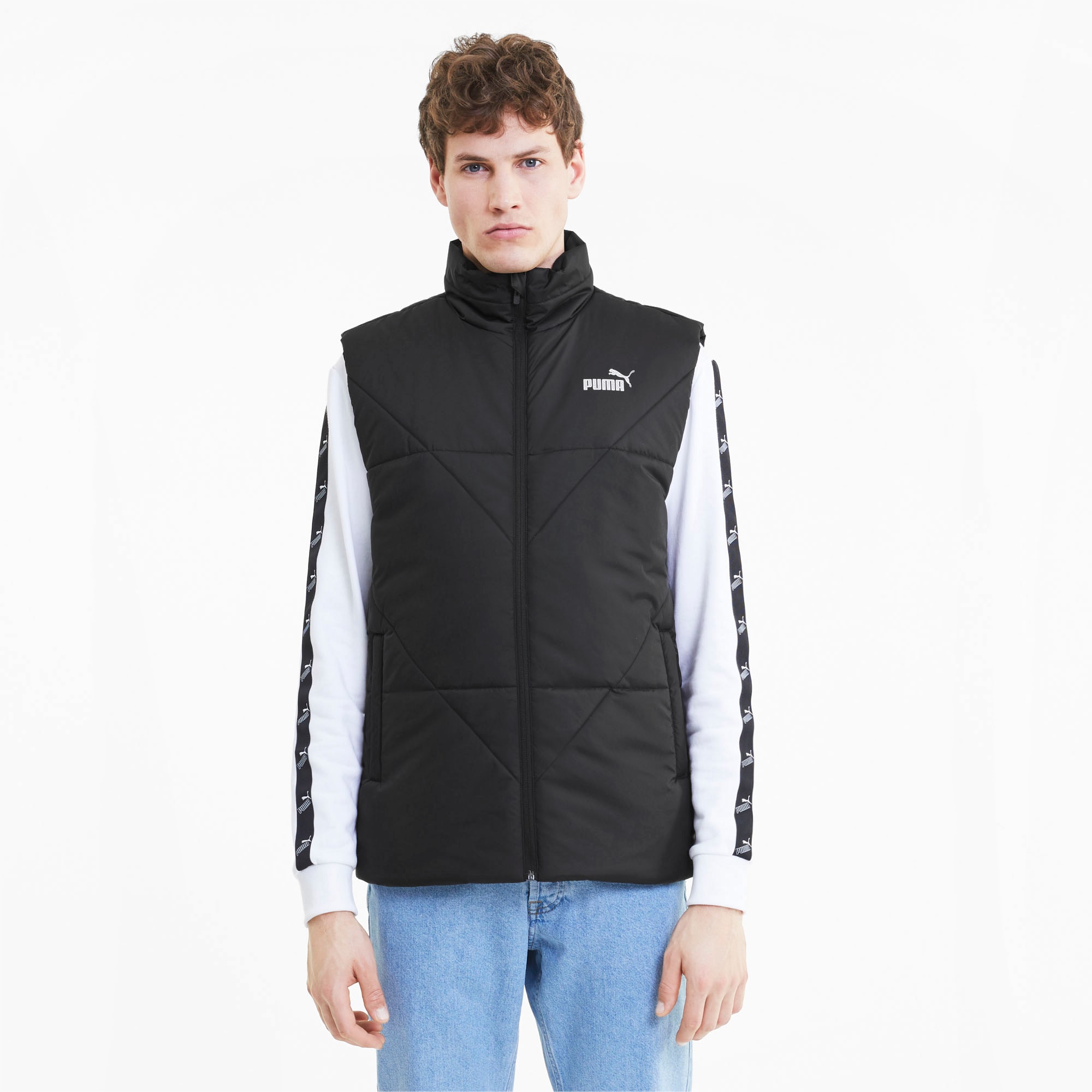 puma ess padded vest