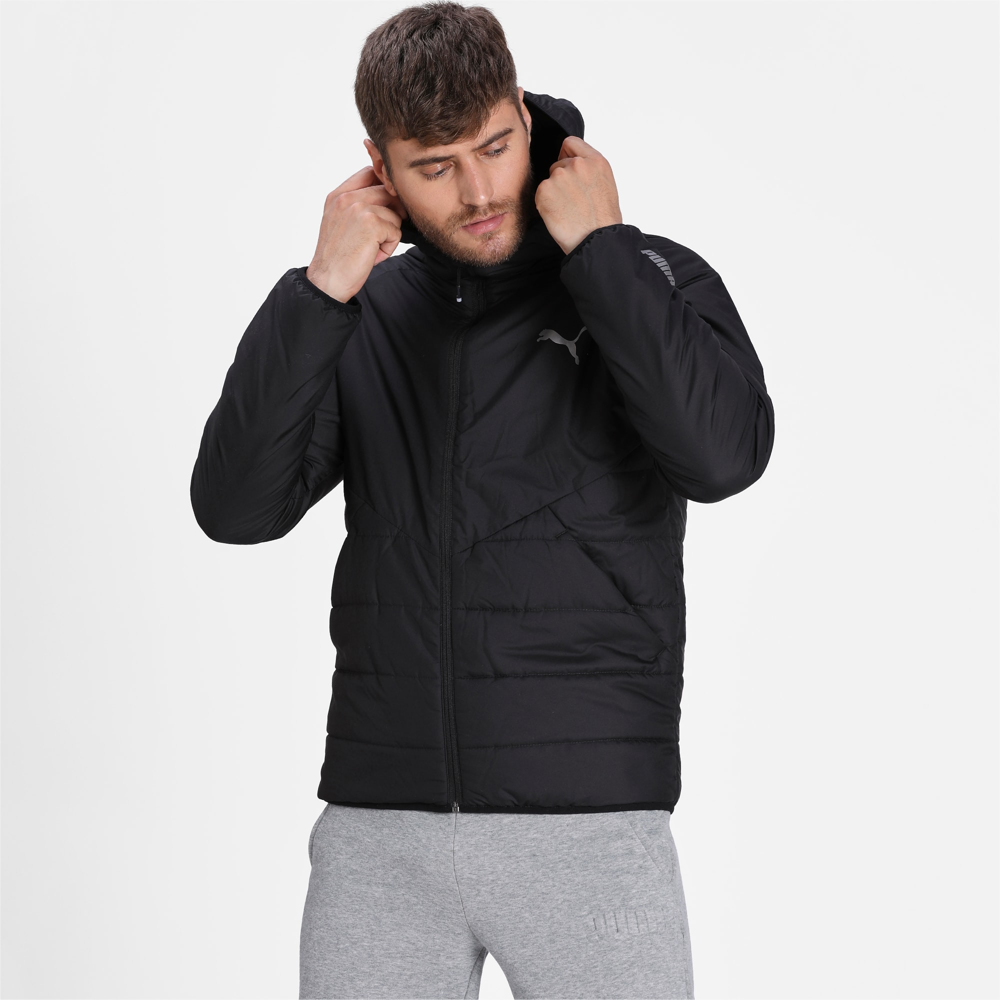 long padded jacket puma