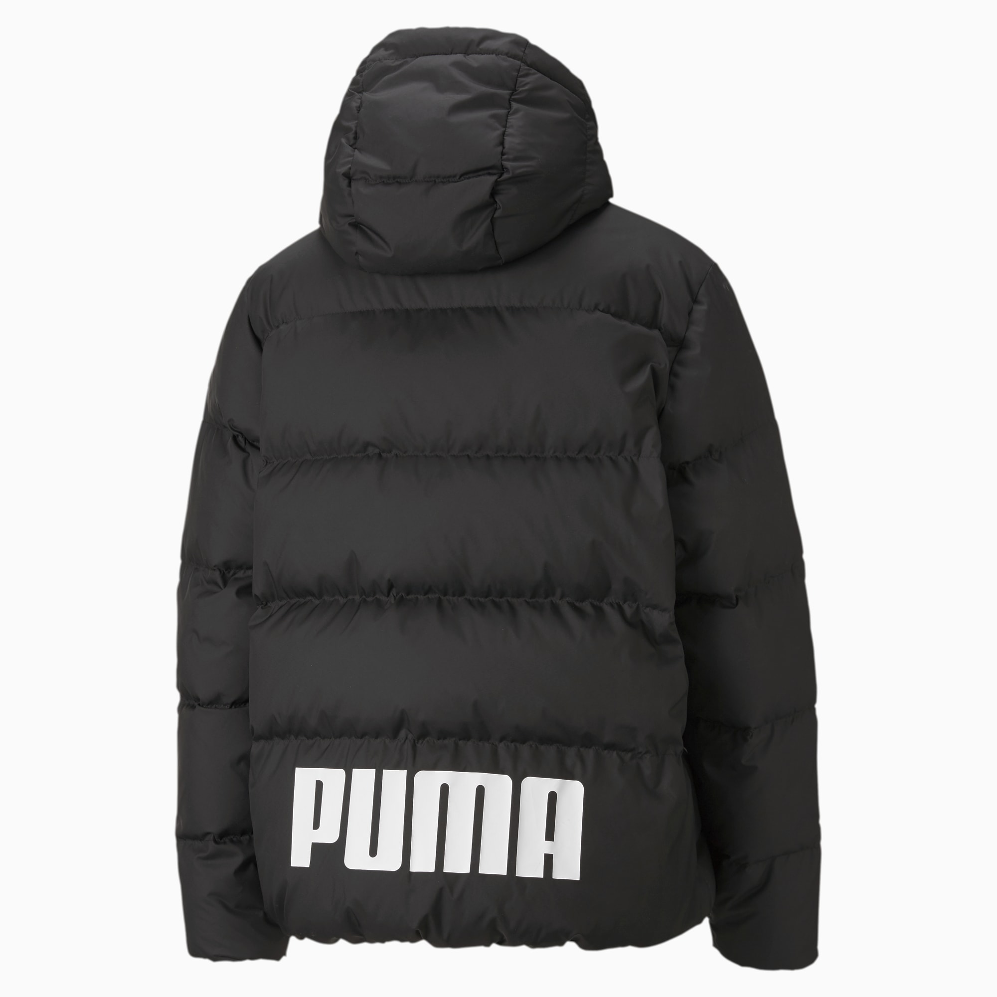 puma ess hooded down jacket