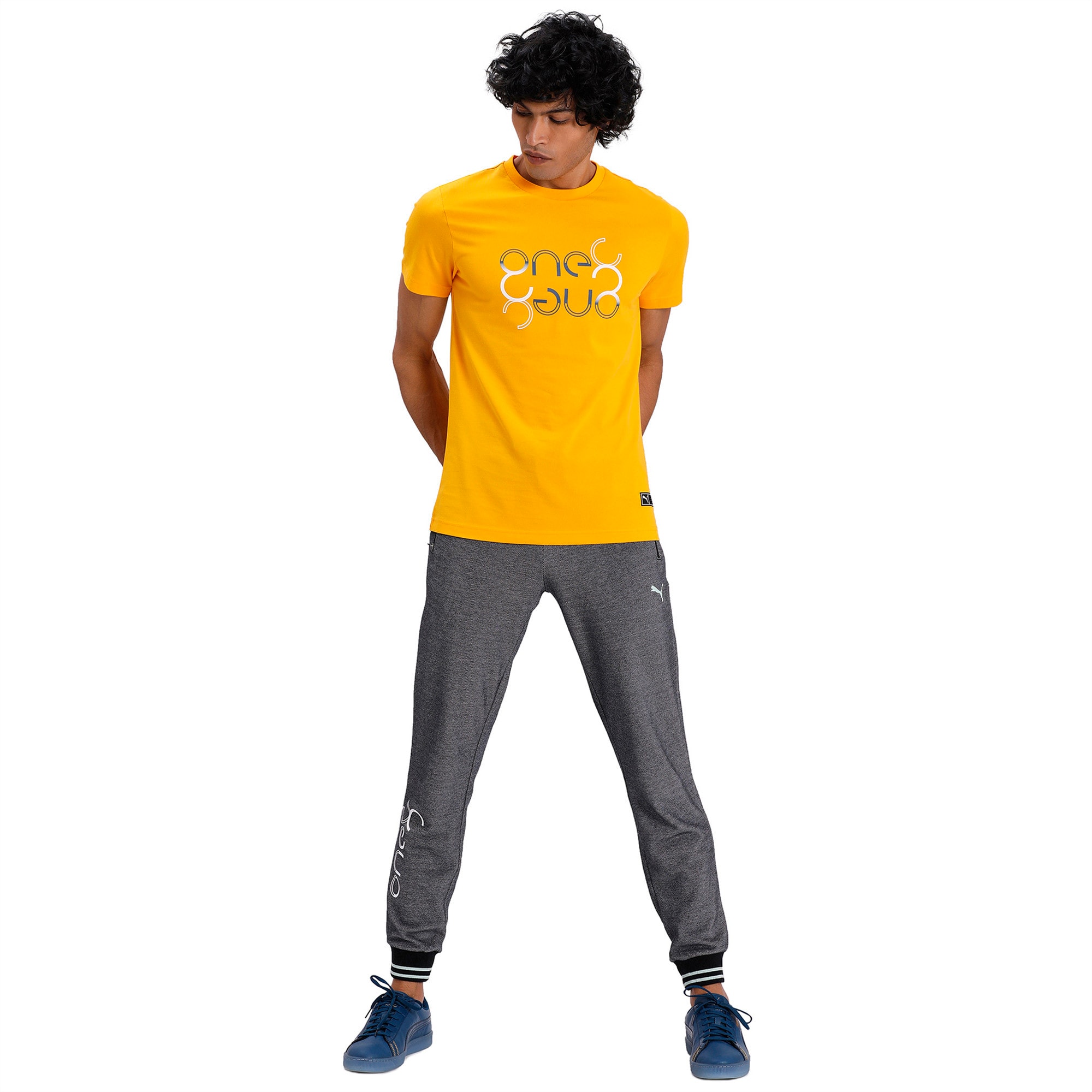 Puma one8 yellow t shirt clearance