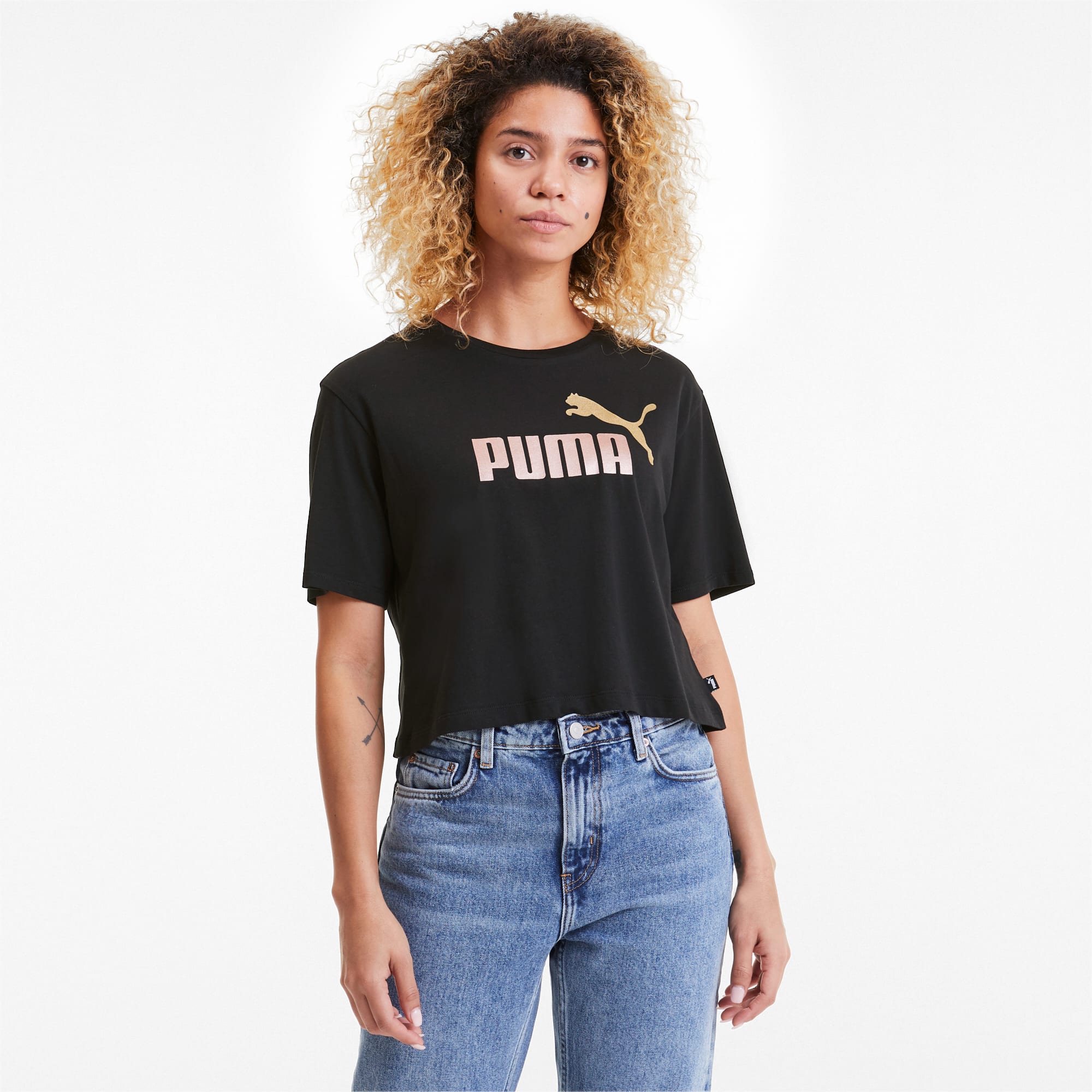 プーマ Puma Tシャツ レディース ベアトップ クロップド チューブトップ