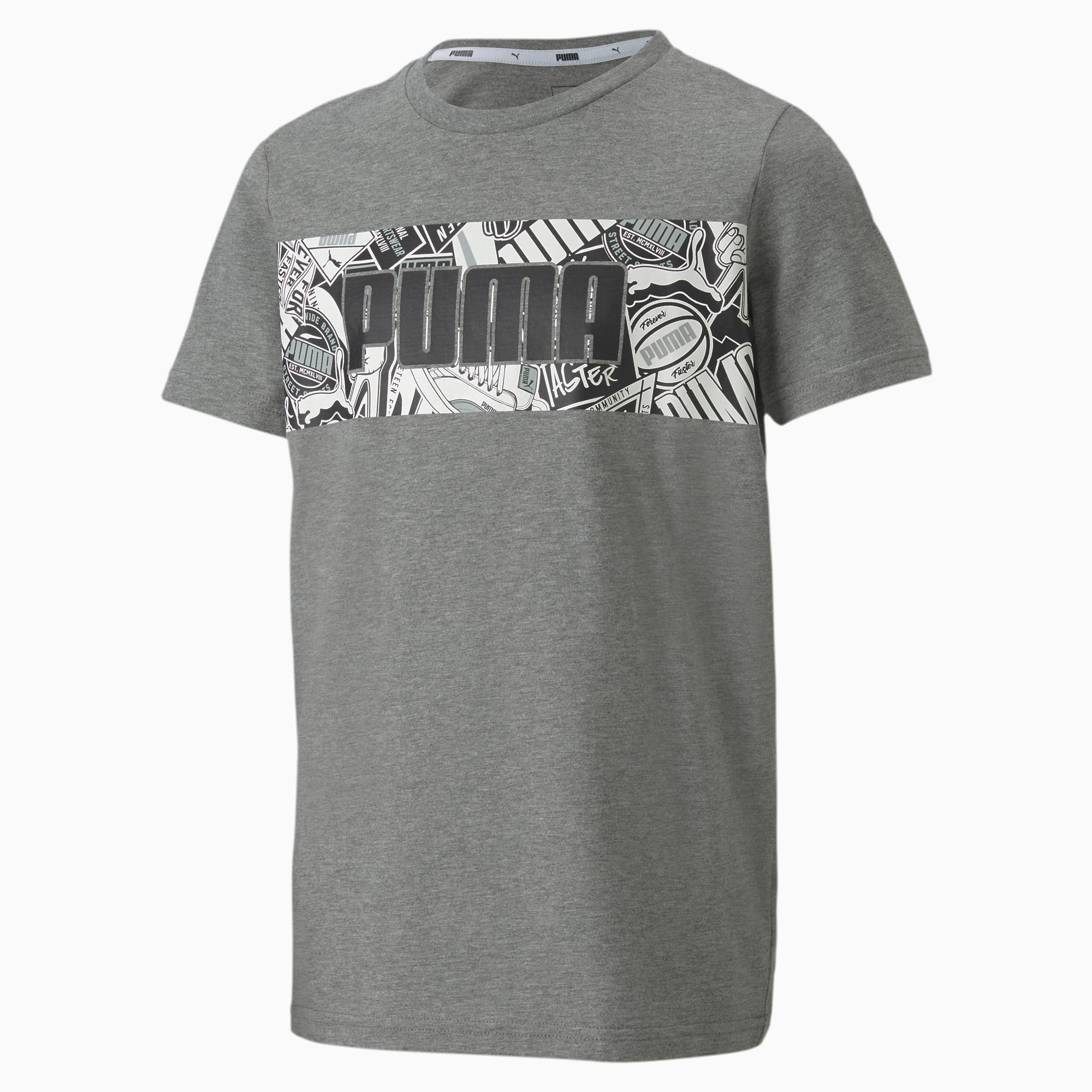 PUMA公式】キッズ ALPHA グラフィック Tシャツ 半袖 120-160cm