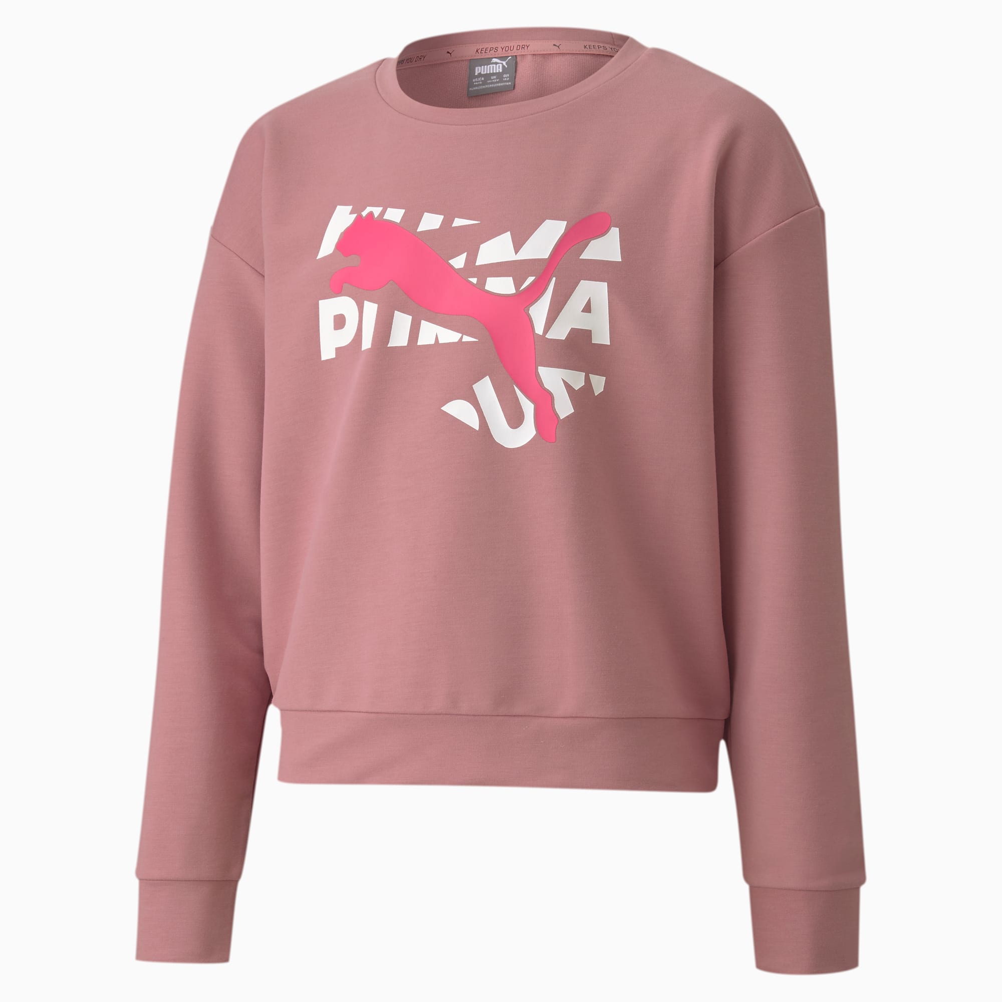 puma pink sweater