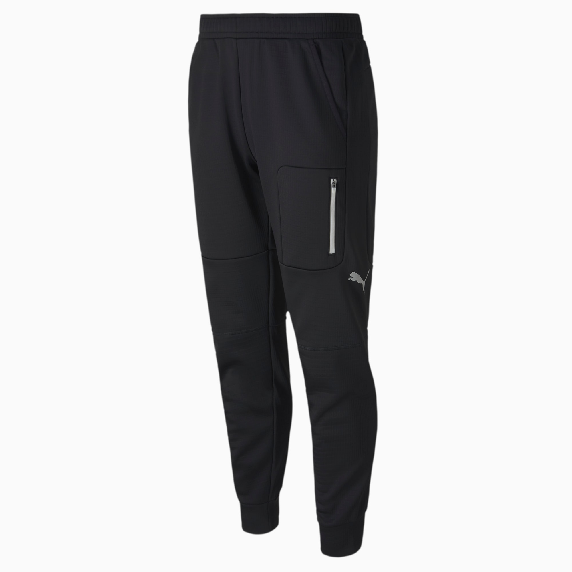 Puma Evostripe Warm Pants Mens Black Casual Athletic Bottoms 84992101