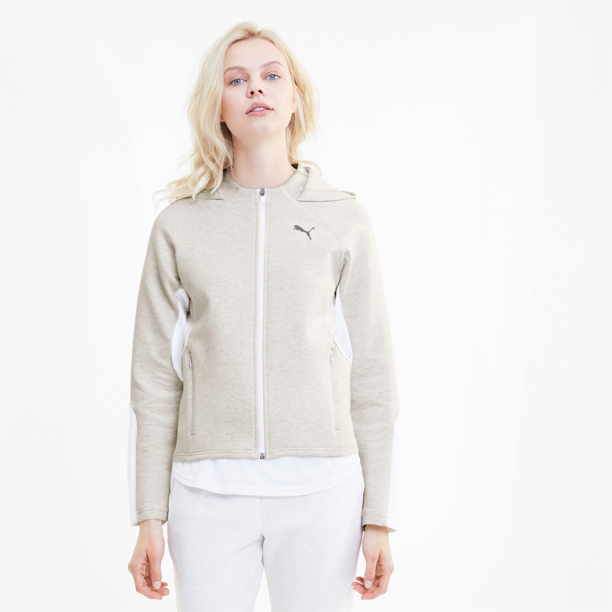 Evostripe Women's Full Zip Hoodie | PUMA US