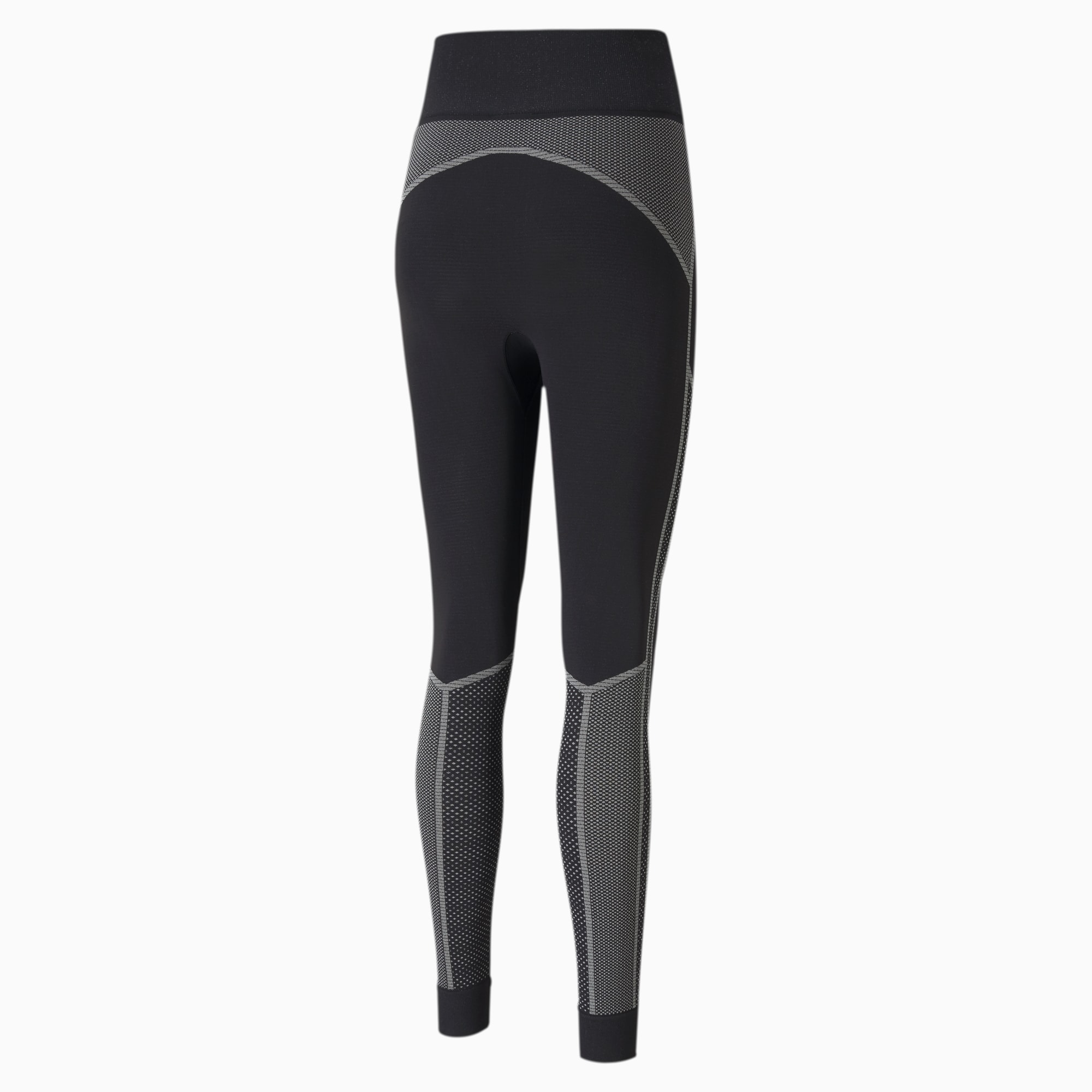 puma evoknit seamless panelled leggings