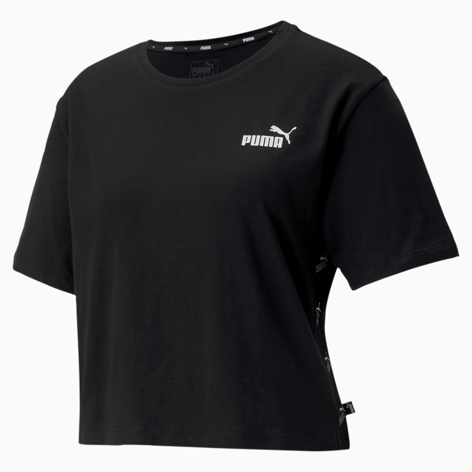 Puma amplified cropped tee top