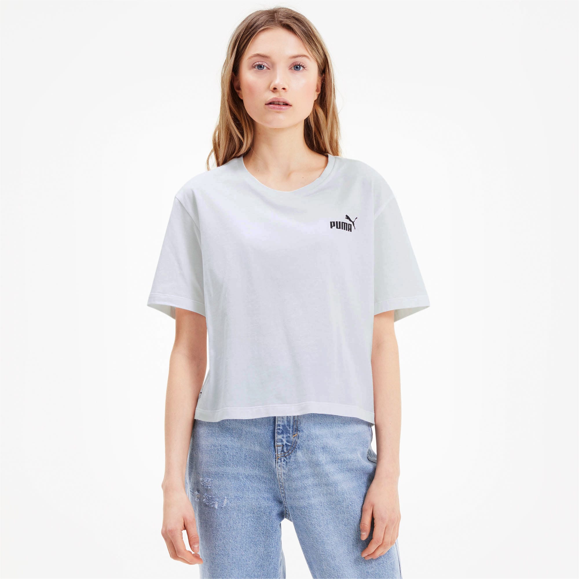Puma amplified cropped tee shop