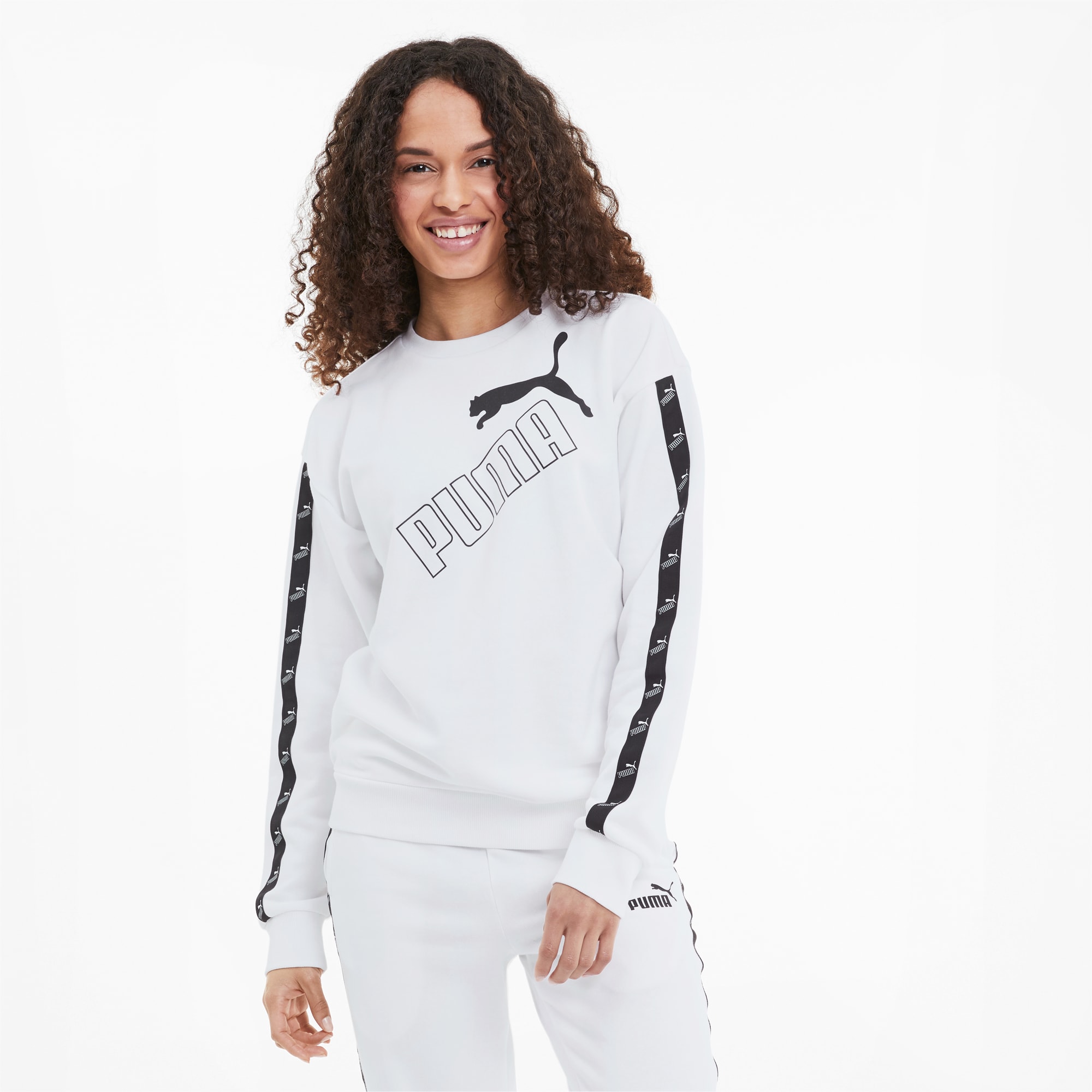 puma crew neck jumper
