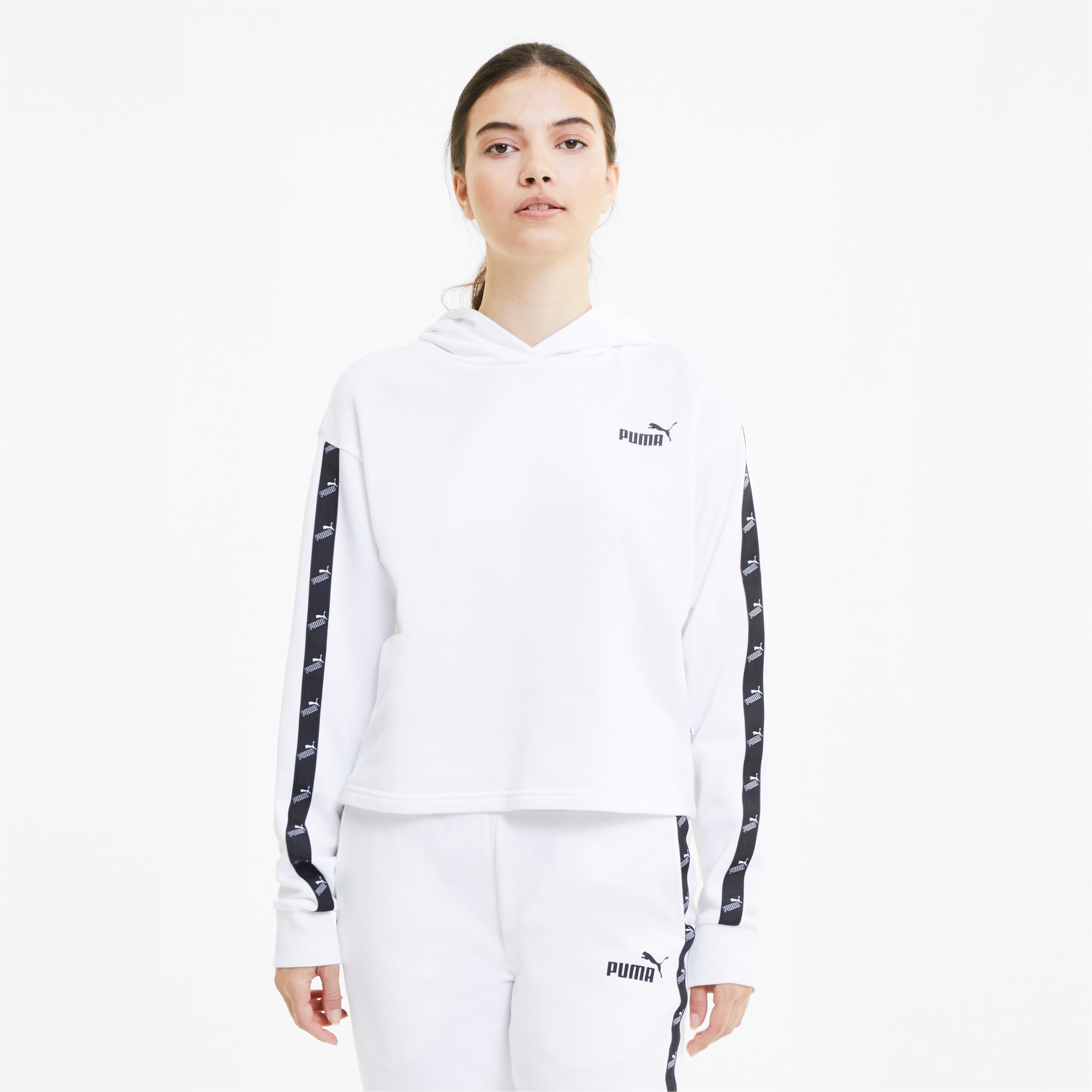 Amplified Women s Cropped Hoodie PUMA