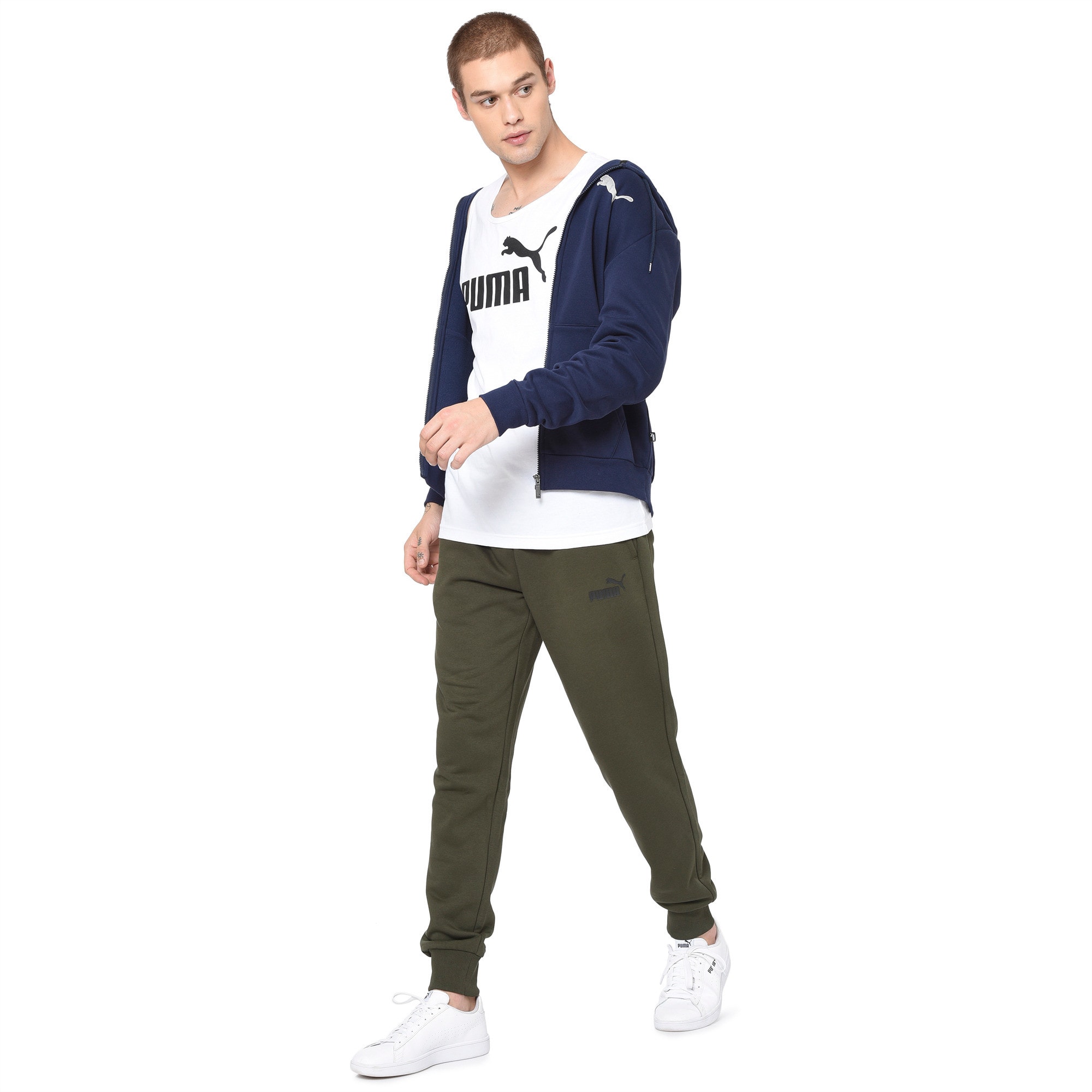 puma ess logo pants fl cl