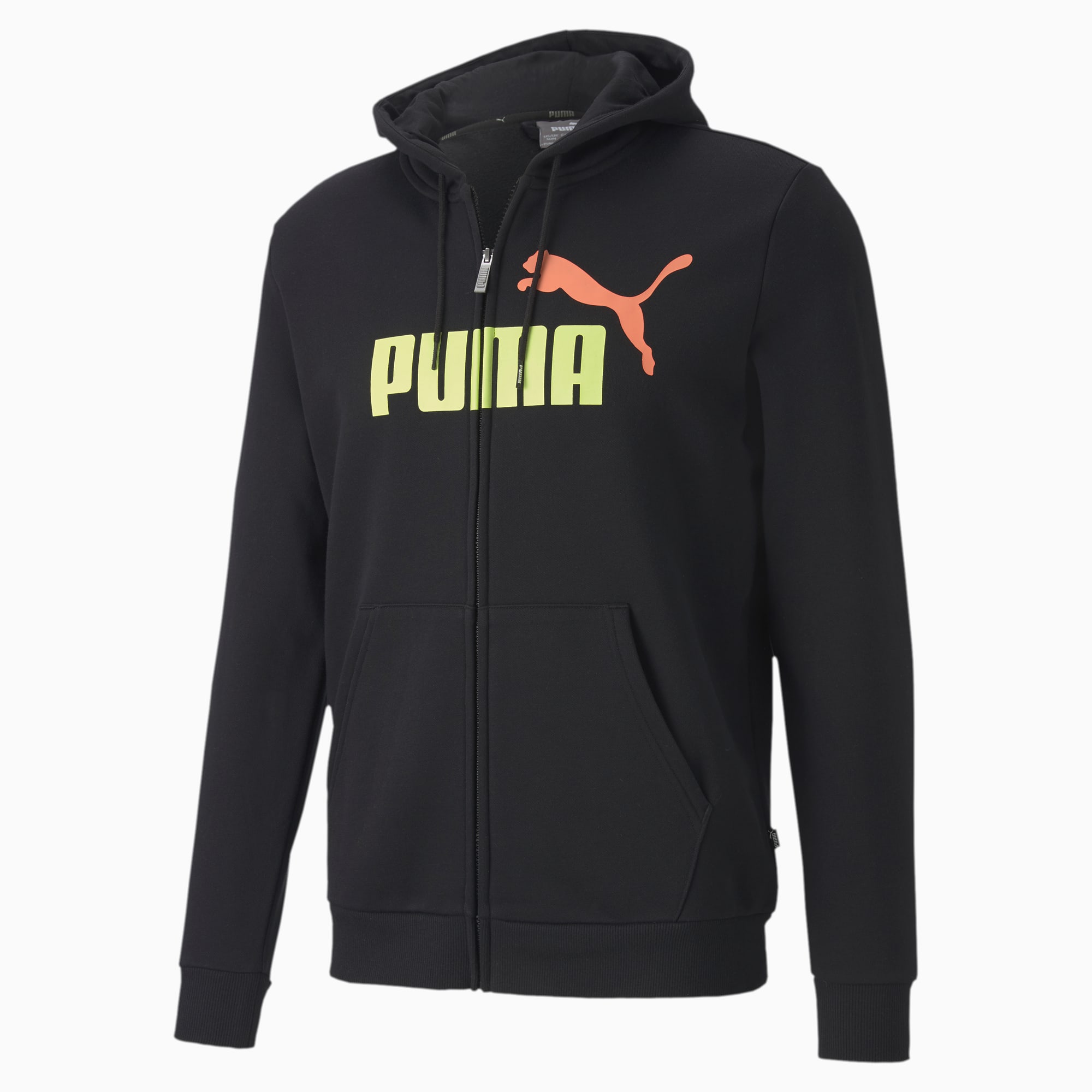 Essentials Full Zip Men's Hoodie | PUMA