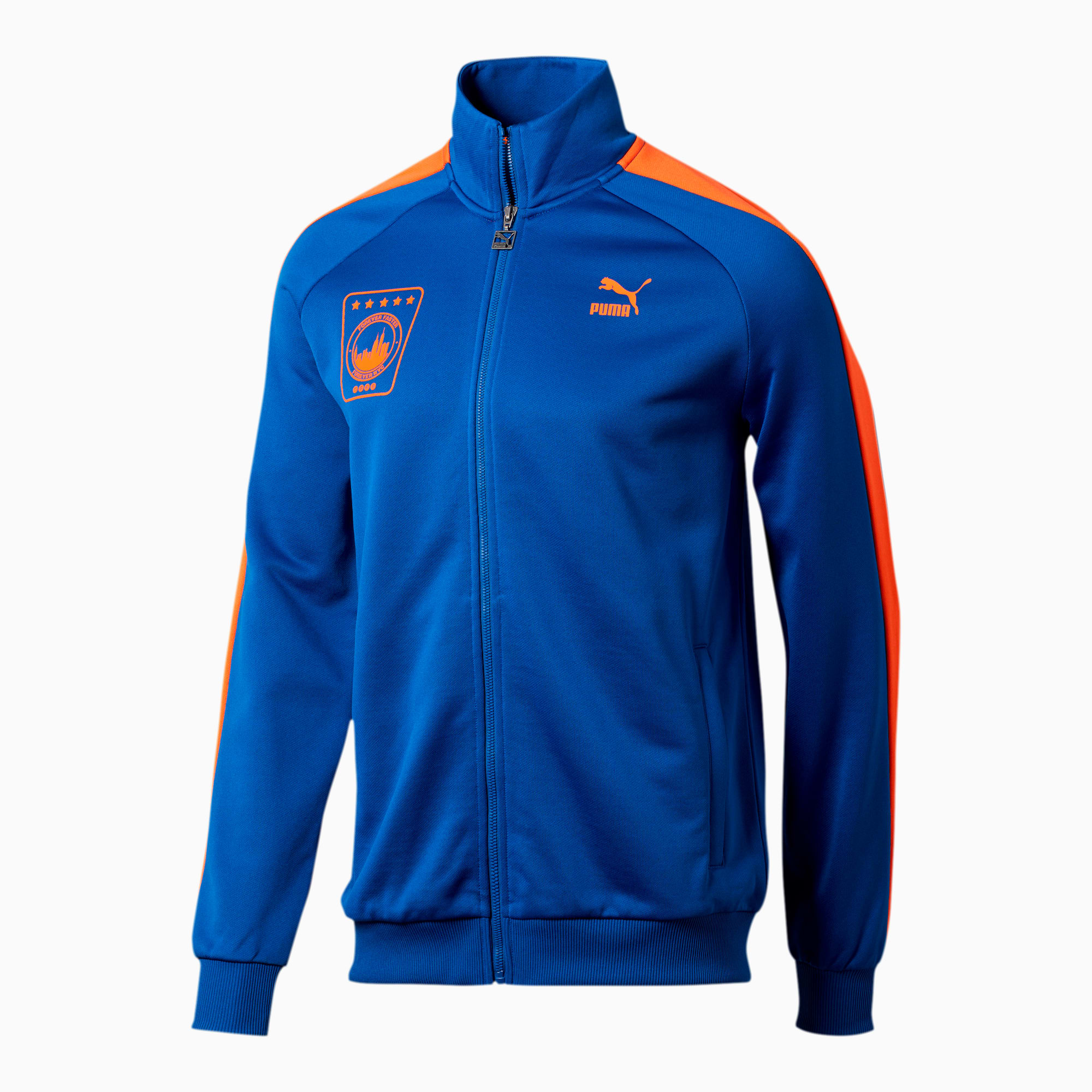 puma blue track jacket