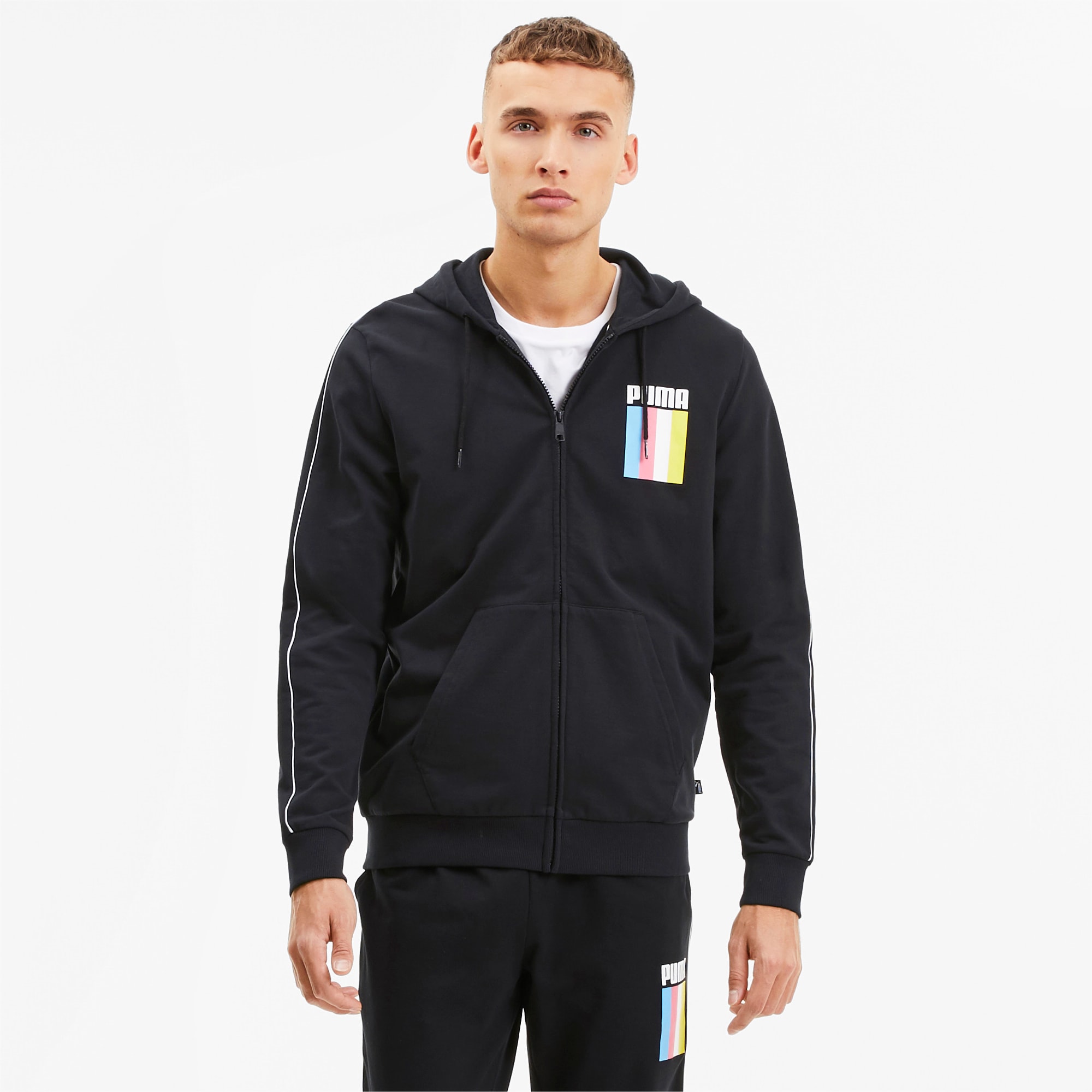 Puma men's zip hoodie outlet