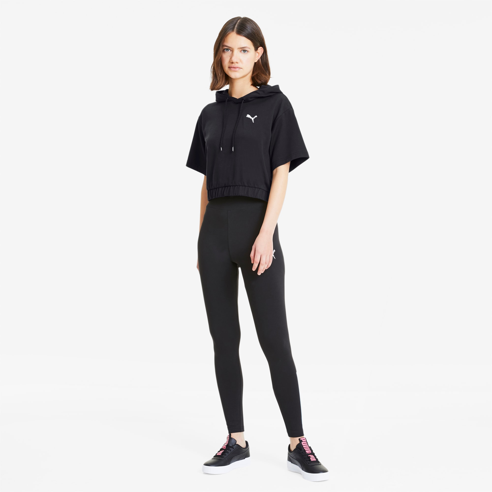 PUMA Celebration Women s Short Sleeve Hoodie