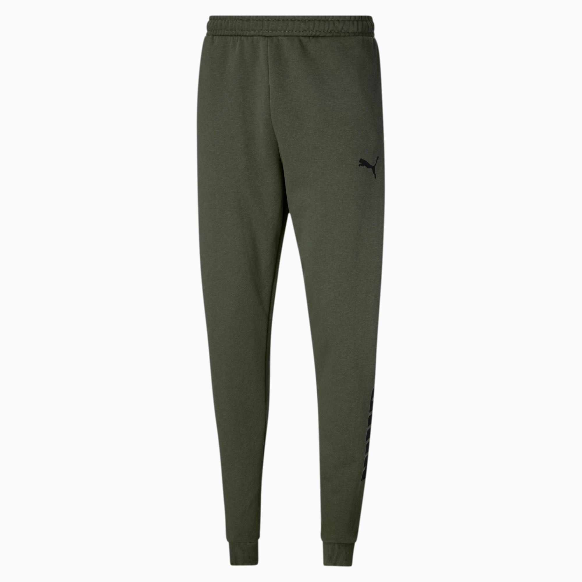 puma khaki joggers