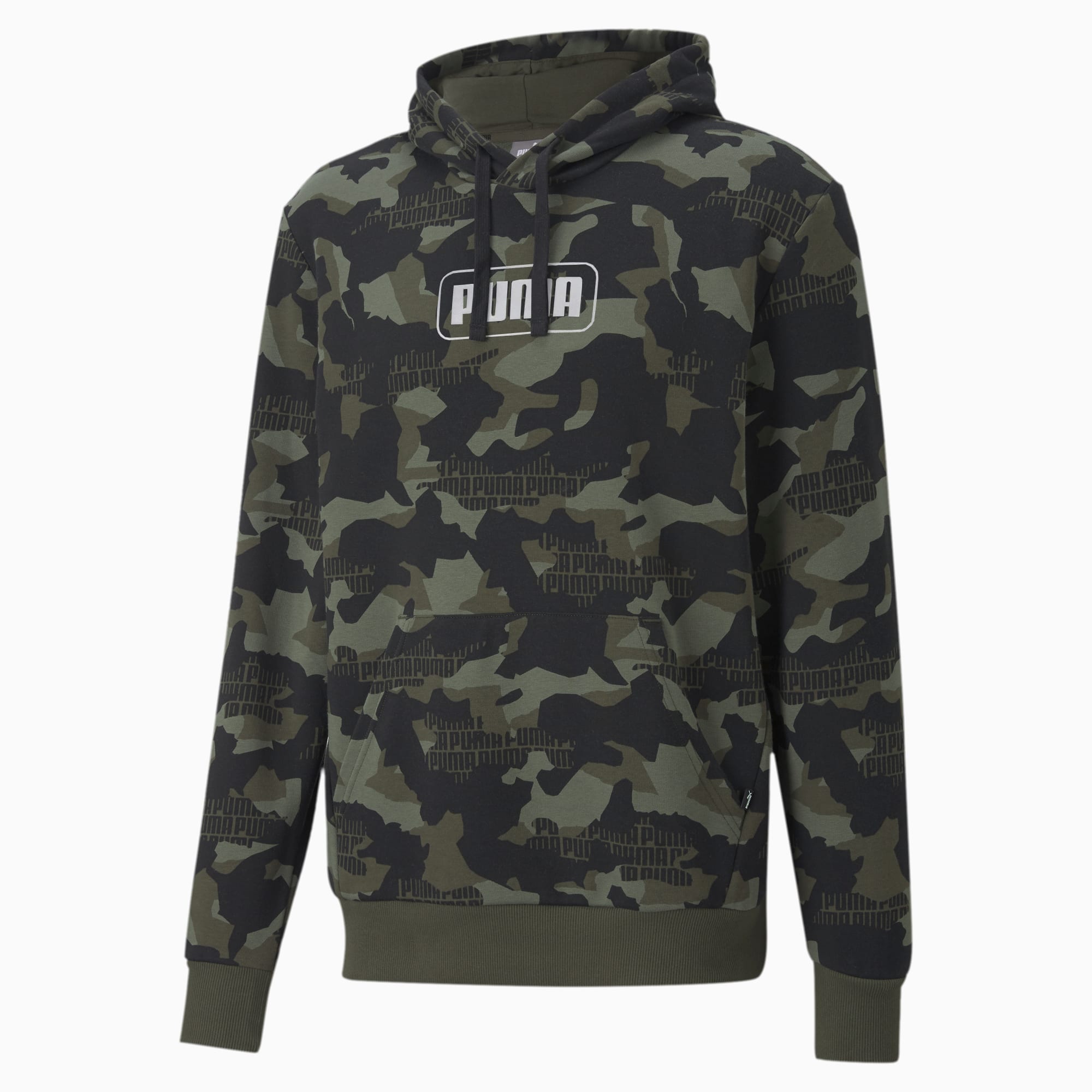 Puma rebel camo hoodie Clearance