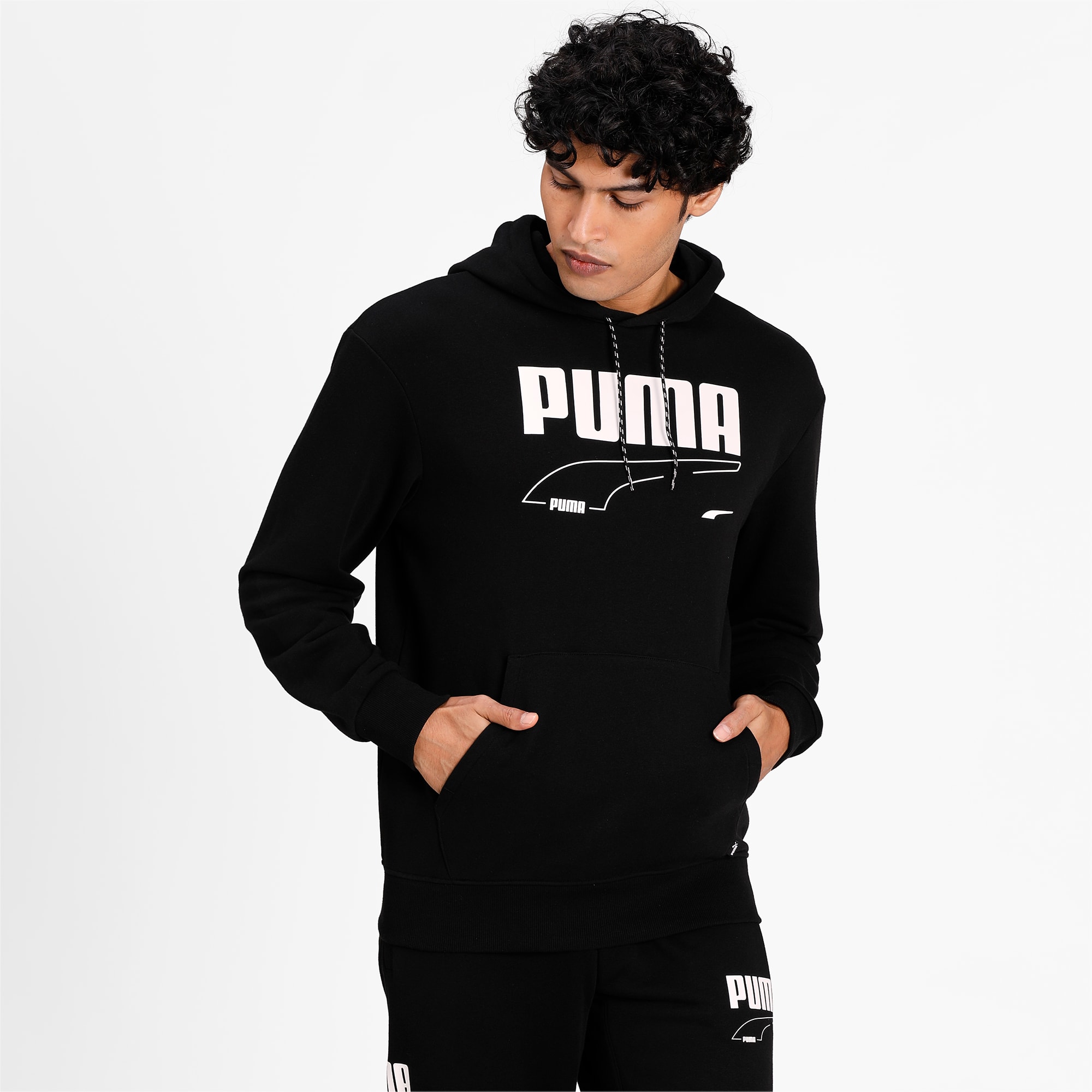 Puma hoodie rebel cheap