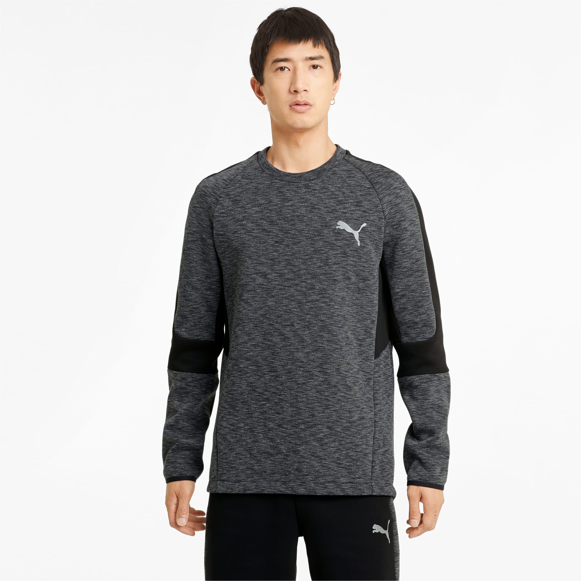 Puma evostripe crew sweatshirt clearance