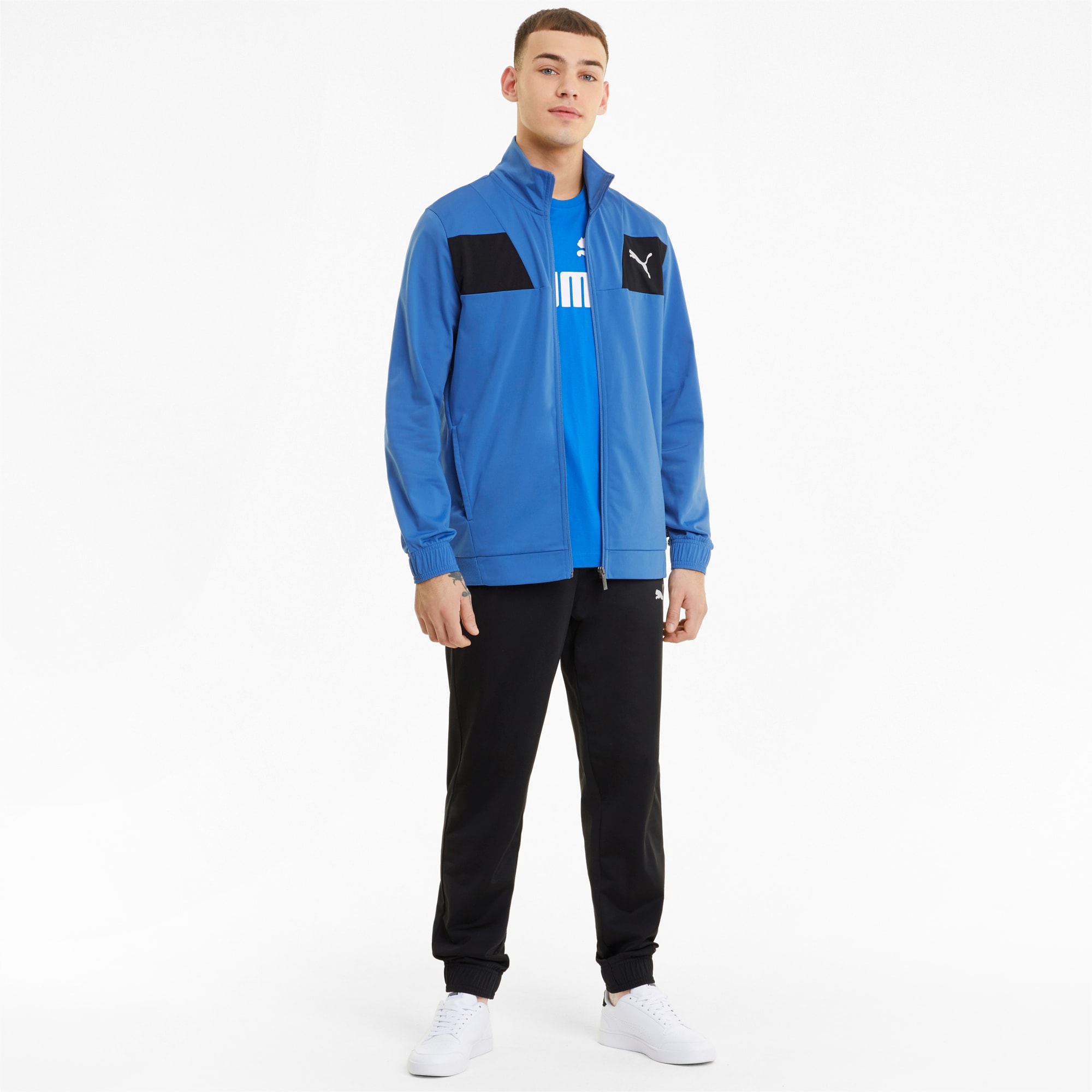 Puma techstripe tricot suit op cheap