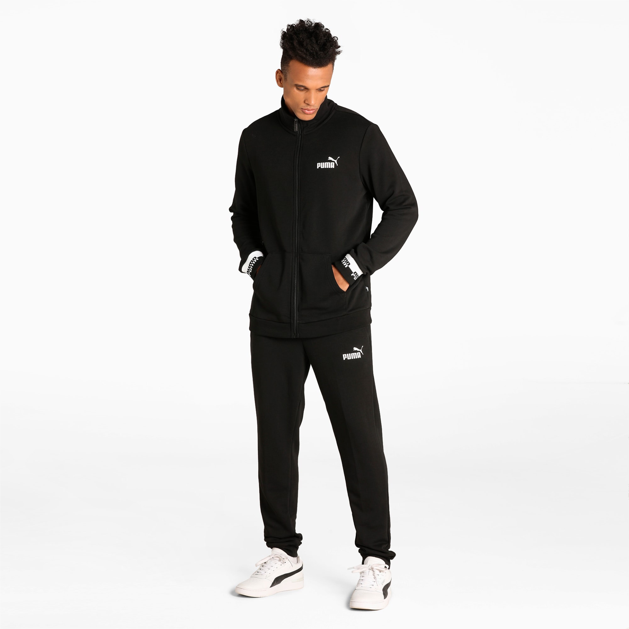 Amplified Men S Track Suit Puma Black Puma Tracksuits Puma