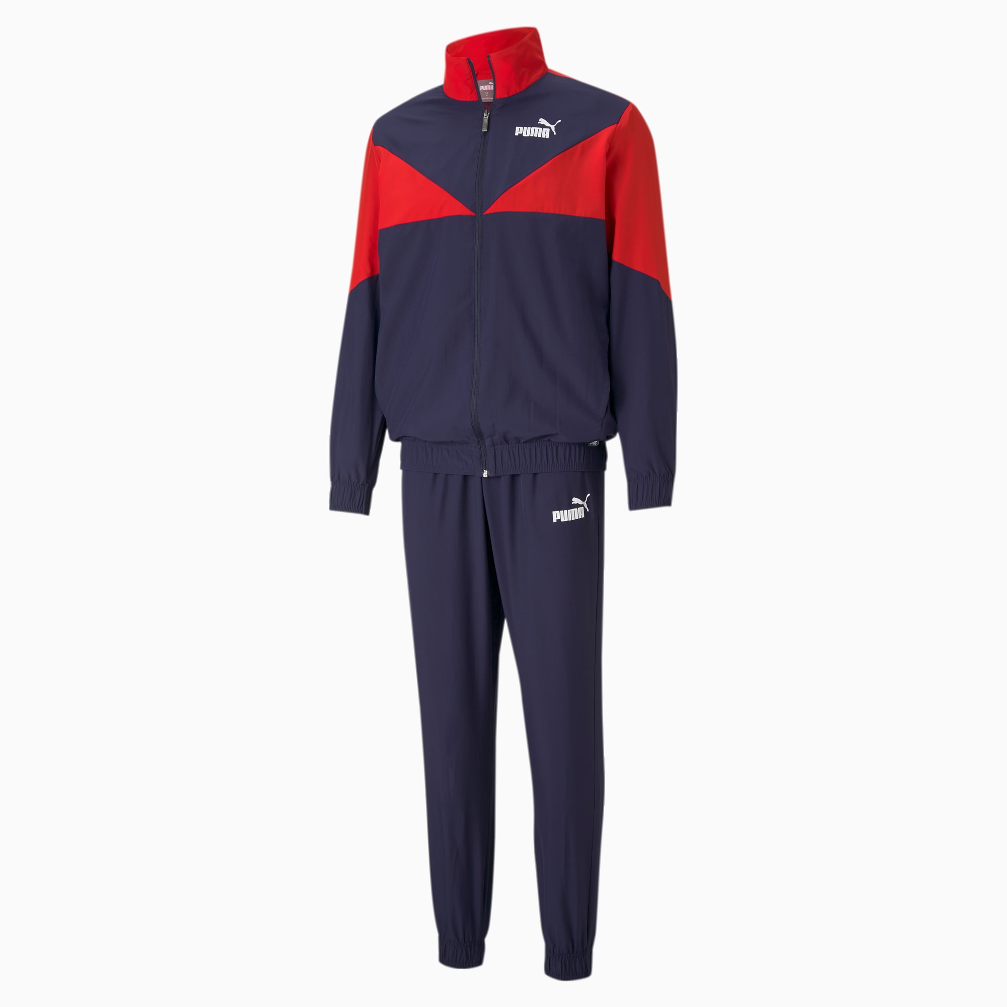 Woven Men's Tracksuit | Peacoat | PUMA